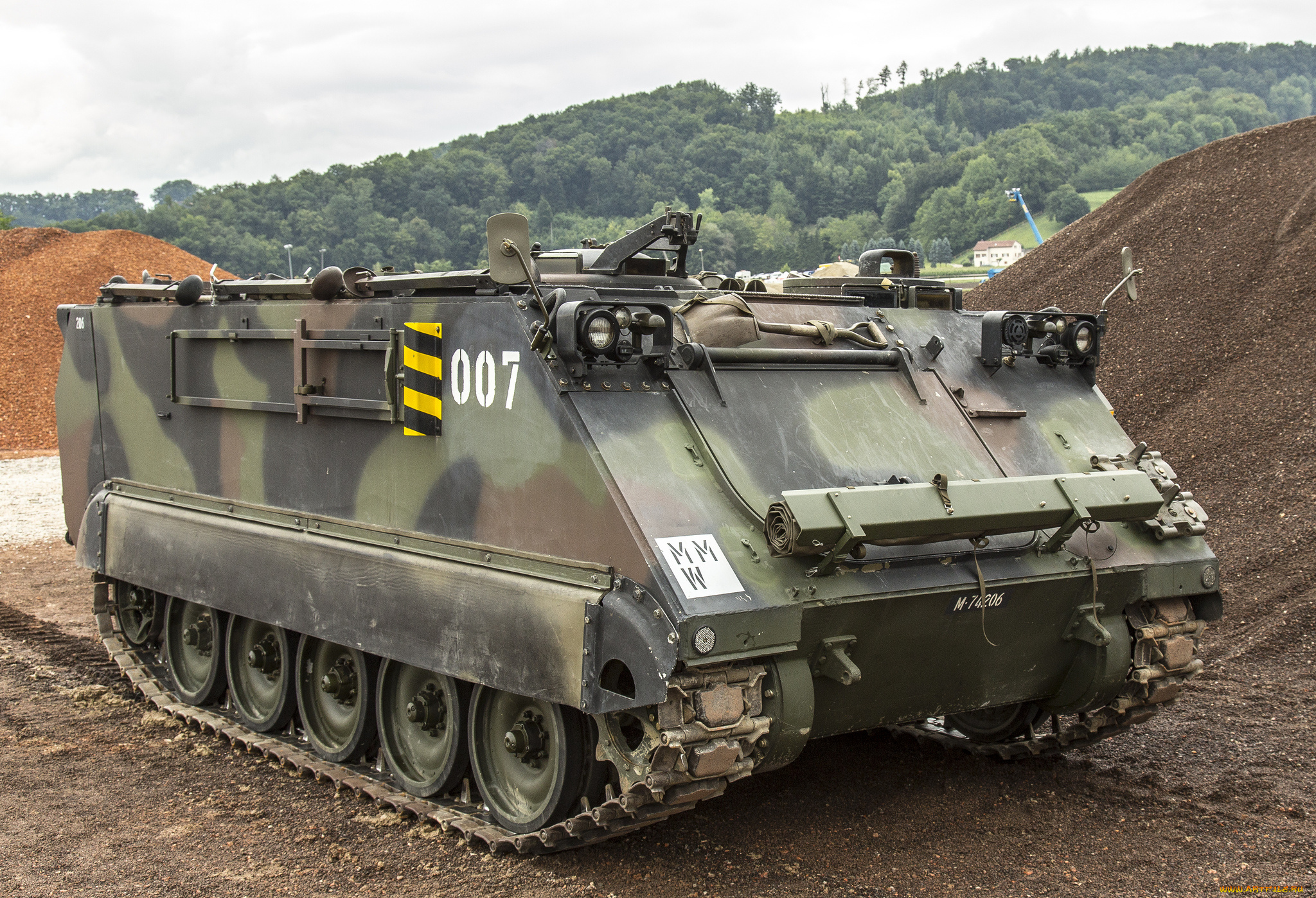 m113, mw, pz, 64, m-74206, техника, военная, техника, полигон, бтр