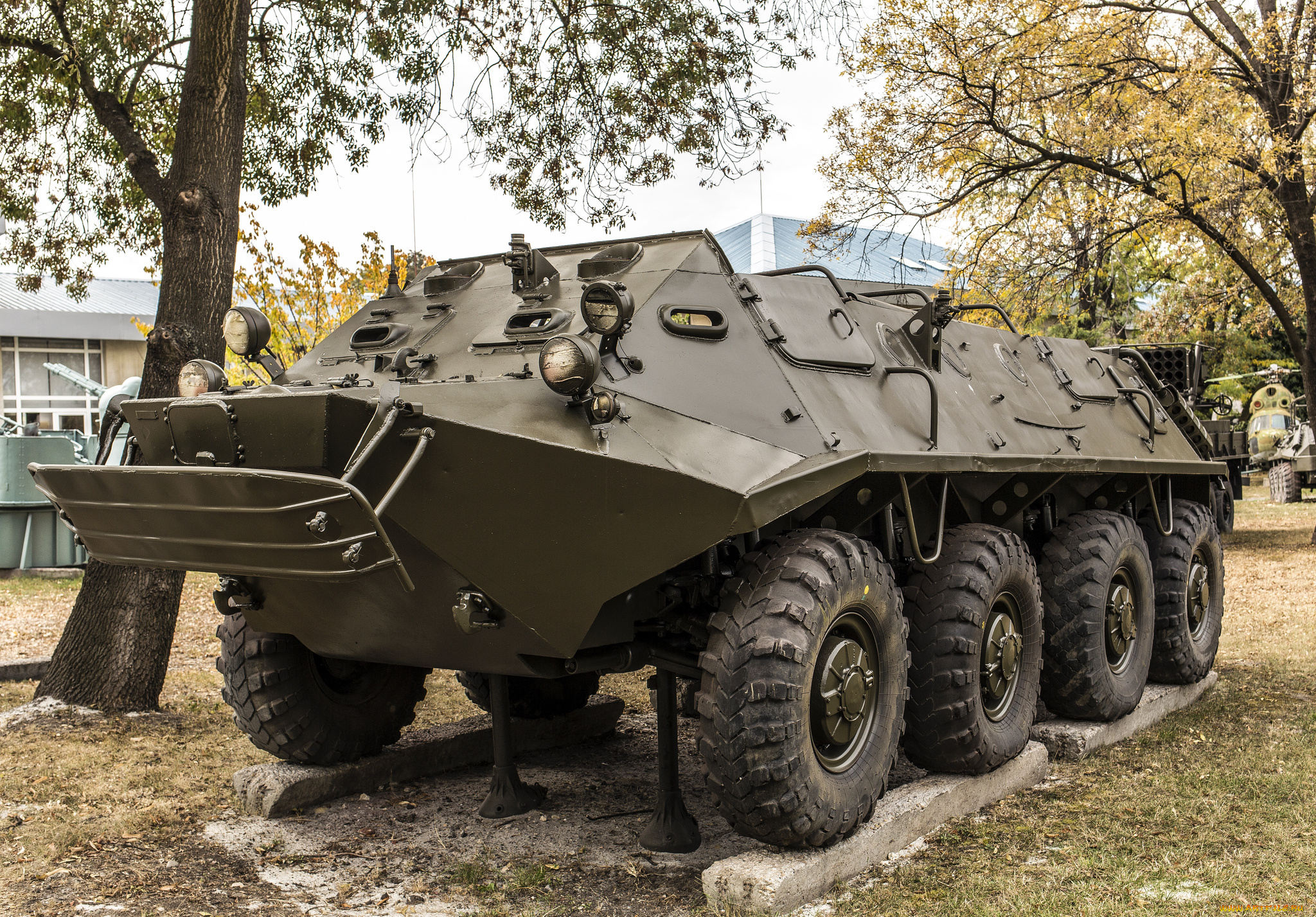 btr-60, p, техника, военная, техника, вооружение, музей