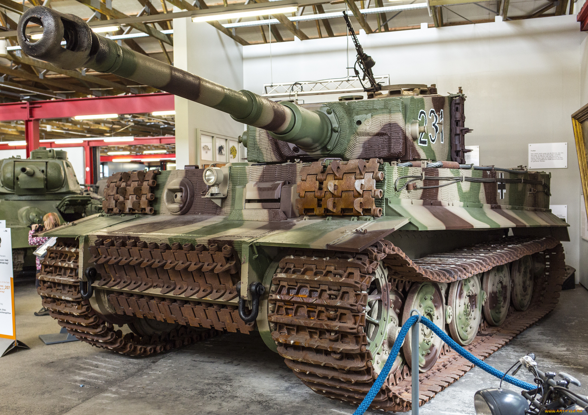 tiger, техника, военная, техника, вооружение, музей