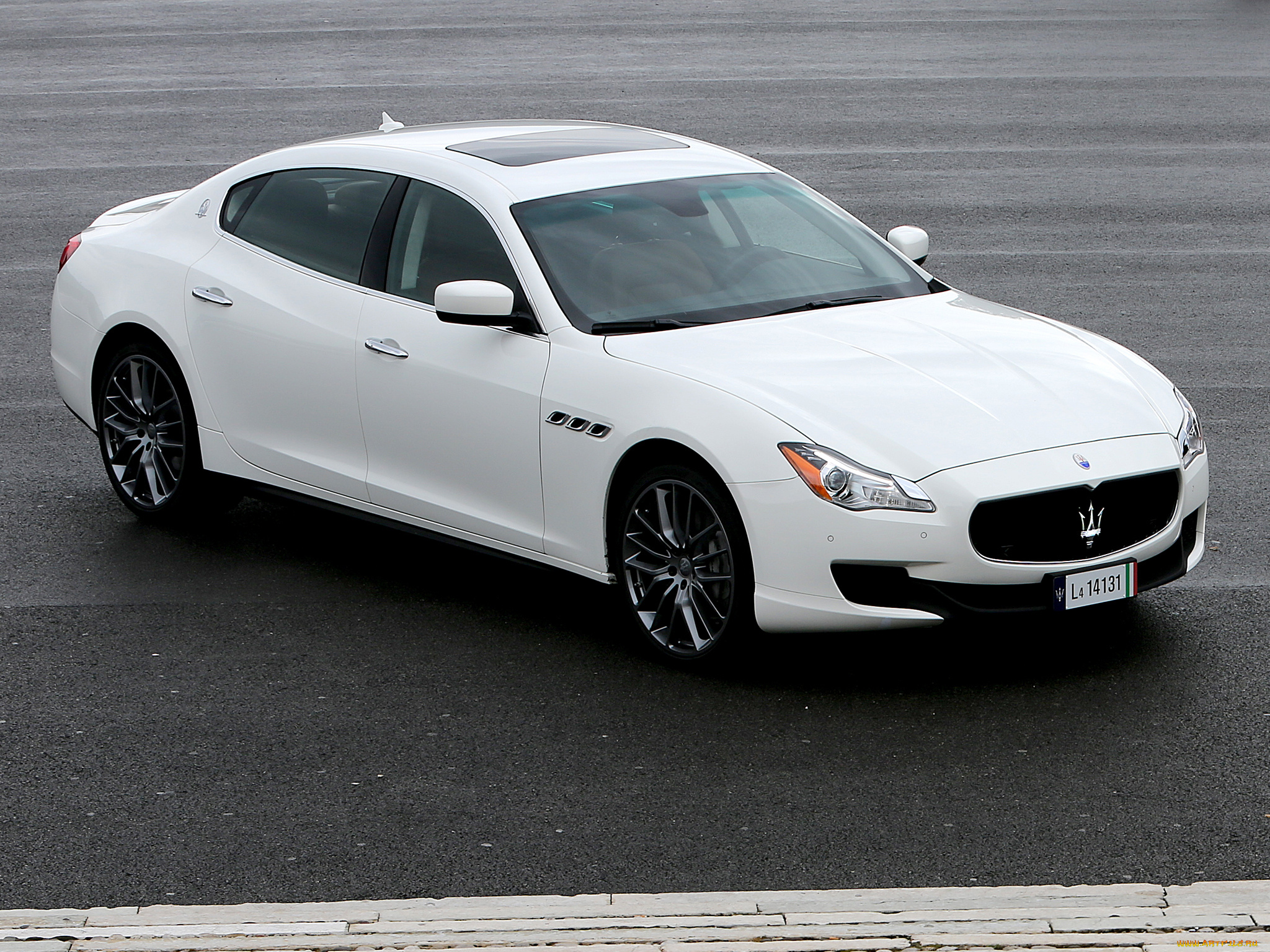 автомобили, maserati, светлый, 2013г, quattroporte