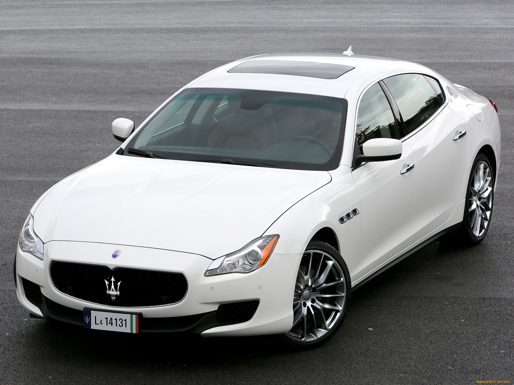 автомобили, maserati, светлый, 2013г, quattroporte