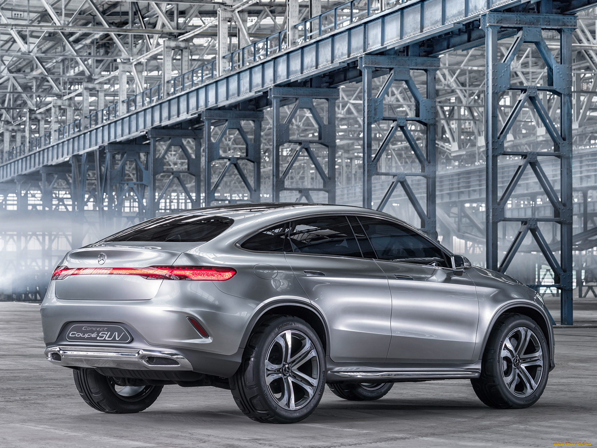 автомобили, mercedes-benz, серый, 2014, suv, concept, coupе