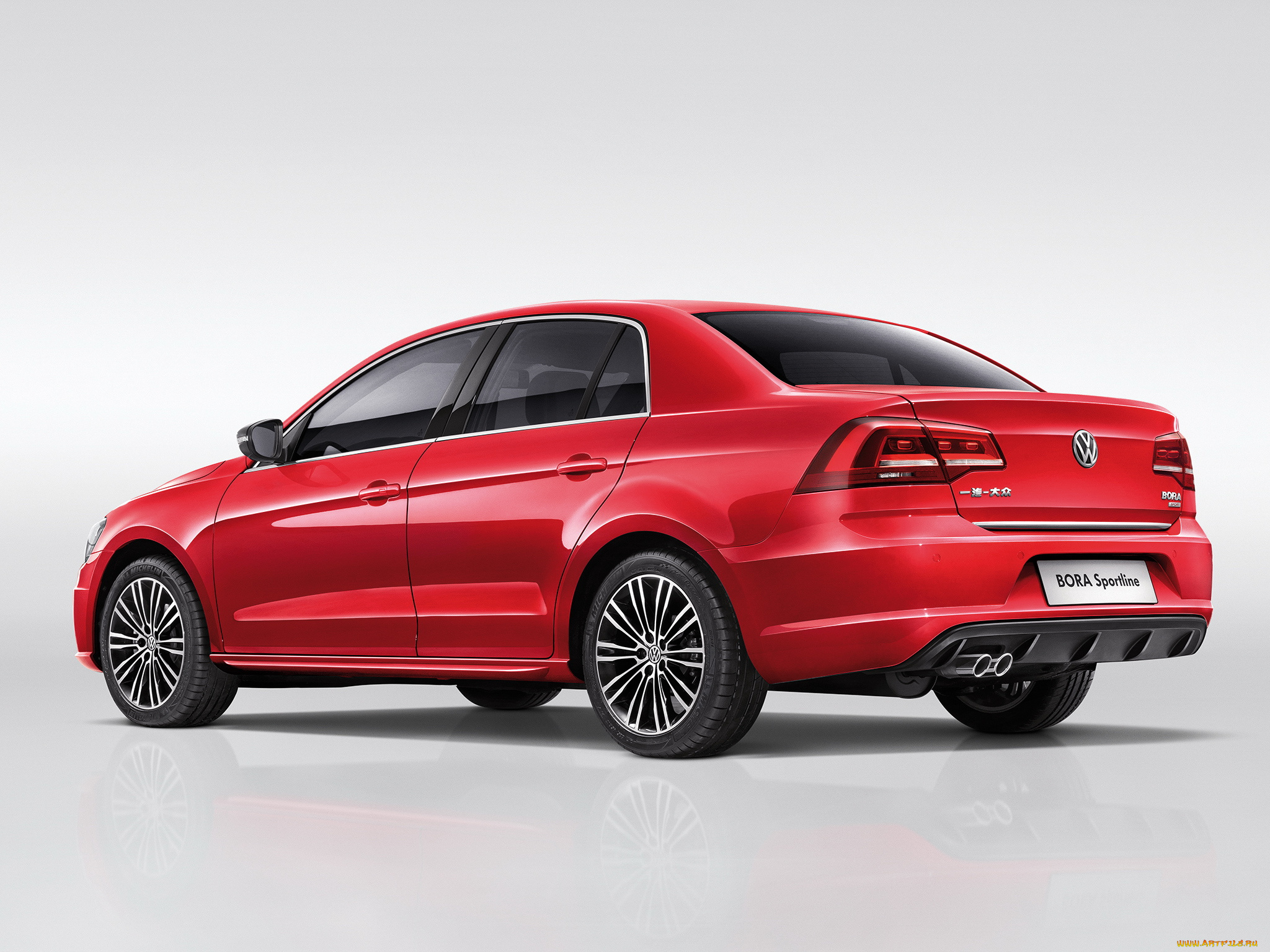 автомобили, volkswagen, 2014, красный, sportline, bora