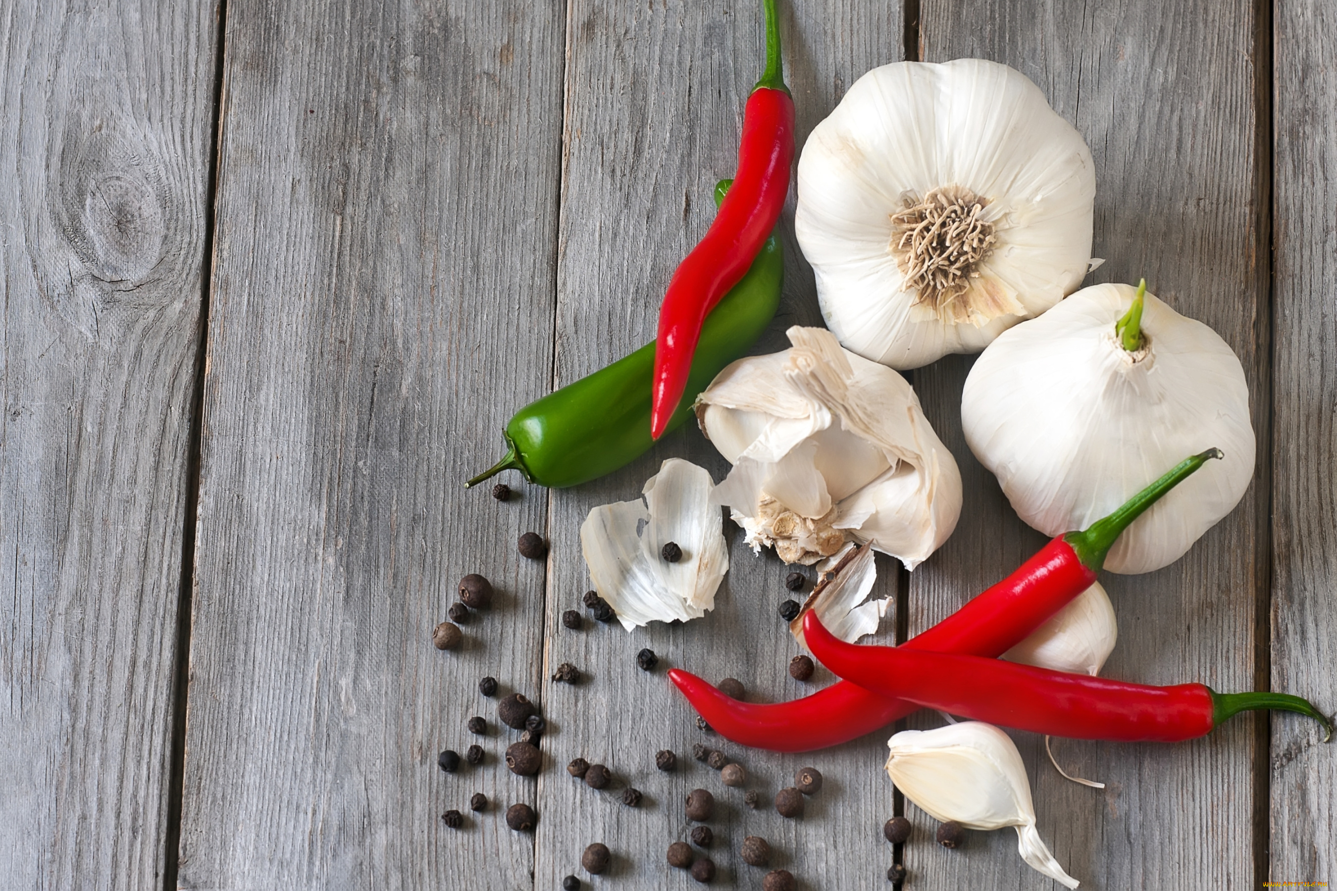 еда, овощи, чеснок, перец, чили