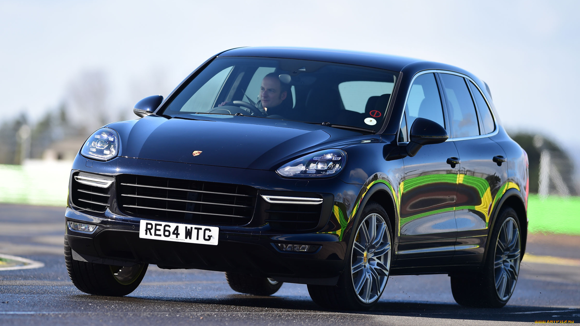 автомобили, porsche, 958, uk-spec, turbo, cayenne, 2014г