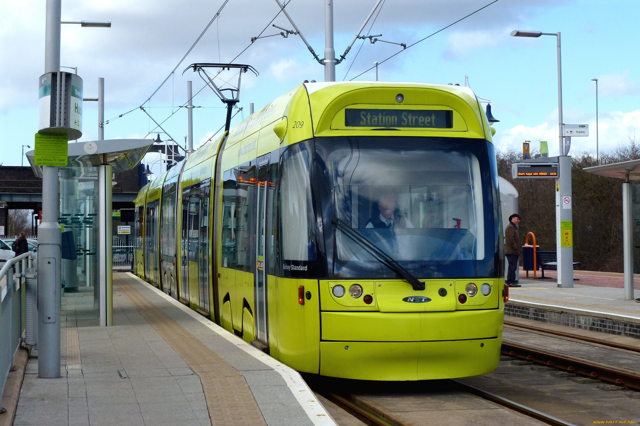 техника, трамваи, рельсы, город, трамвай