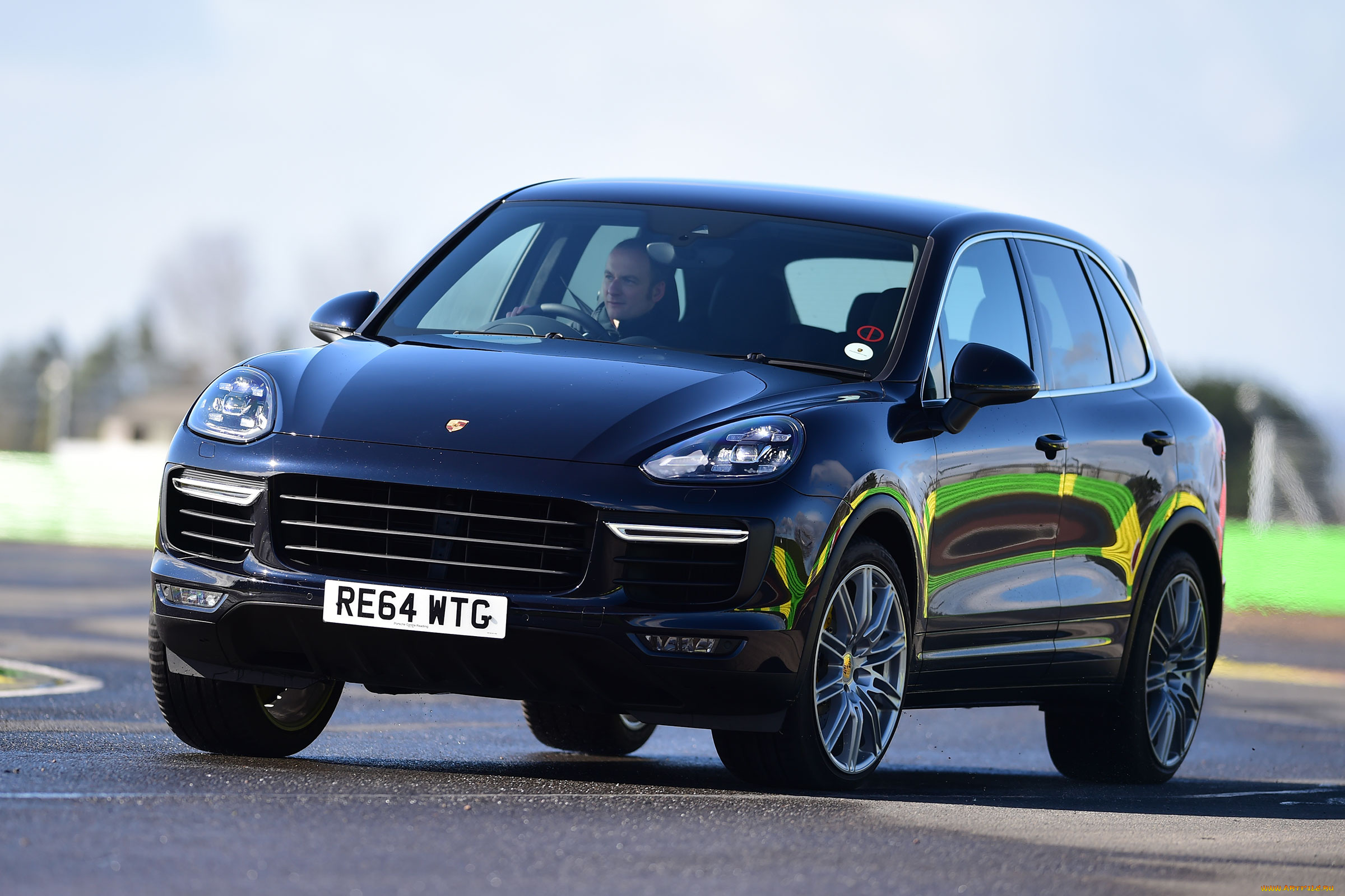 автомобили, porsche, 958, uk-spec, turbo, cayenne, 2014г