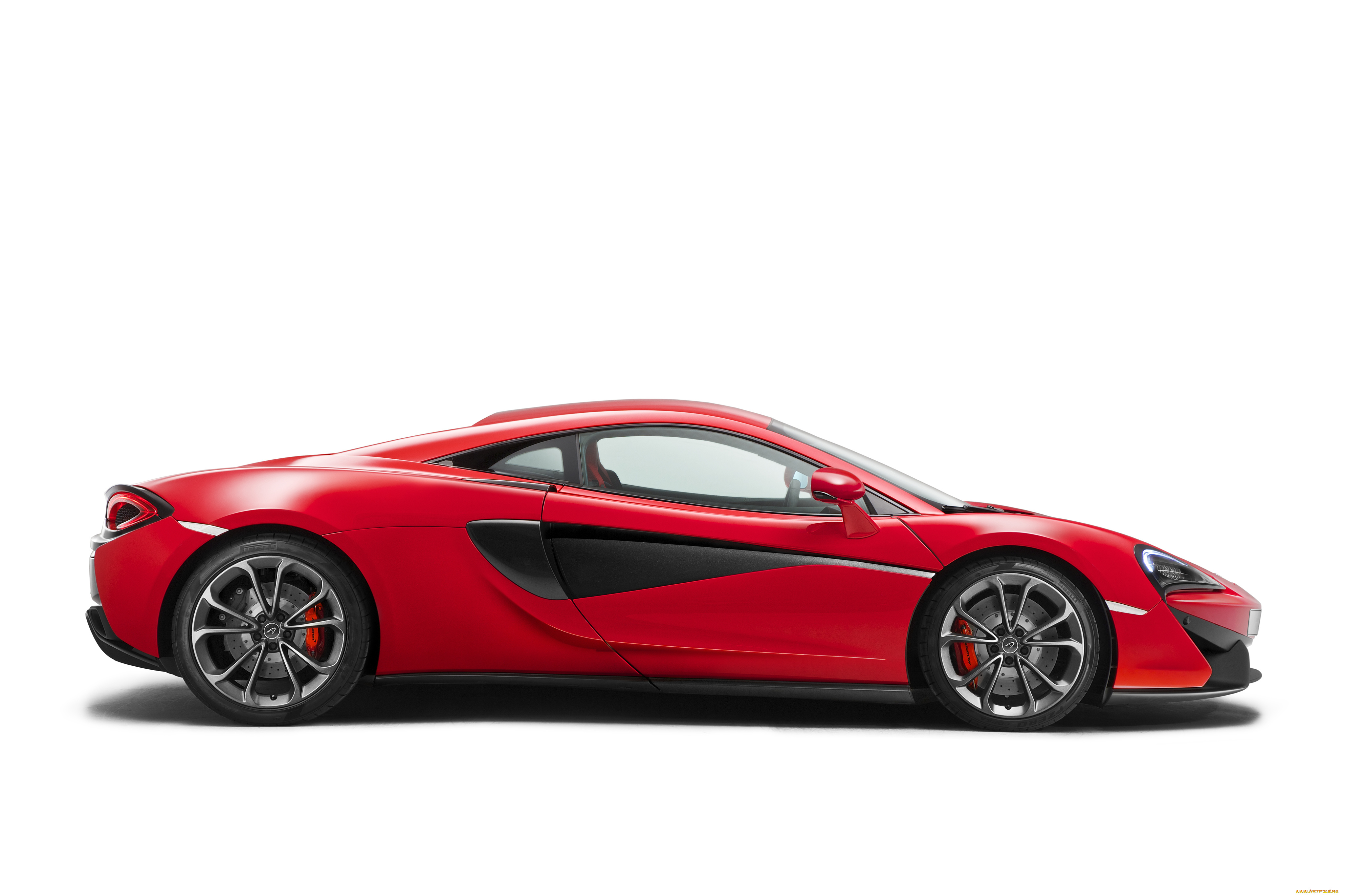 автомобили, mclaren, 2015г, coupе, 540c, красный