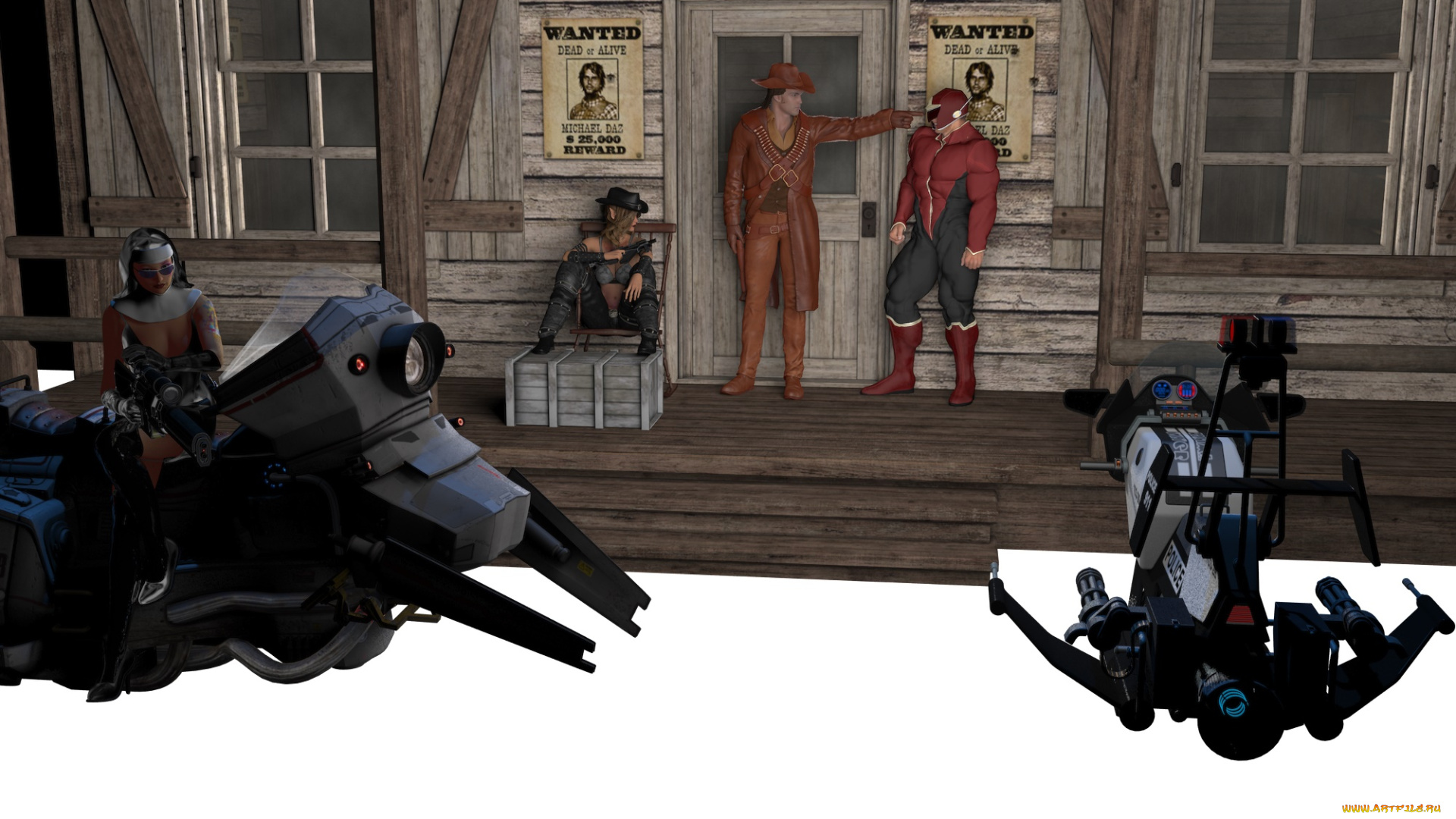 3д, графика, фантазия, , fantasy, люди