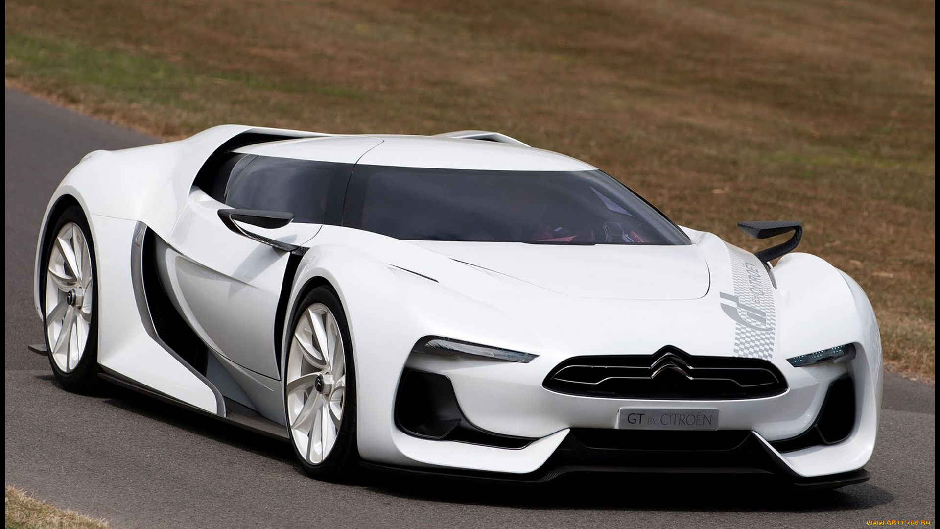 citroen, gt, sporty, futuristic, concept, автомобили, citroen, ds, sporty, futuristic, gt, белый, concept, трасса