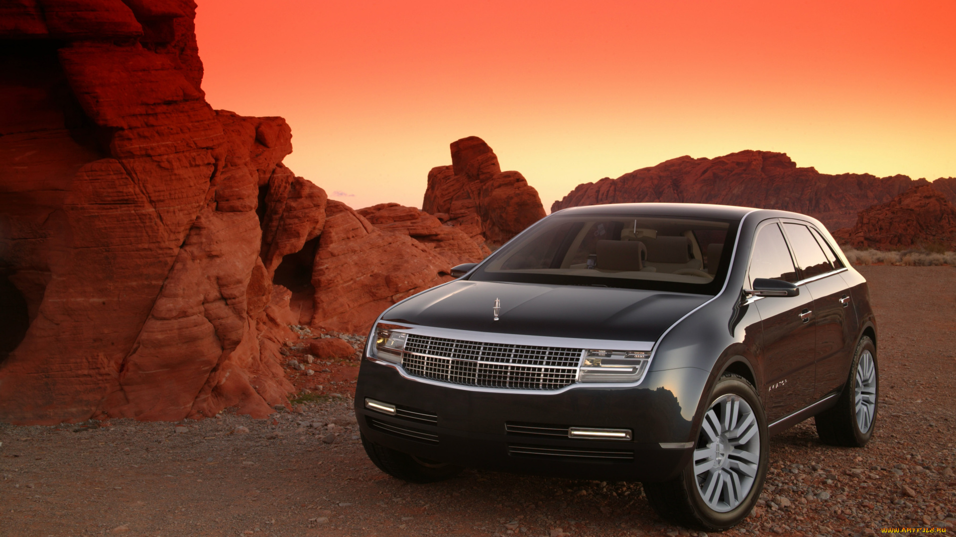 lincoln, aviator, concept, автомобили, lincoln, aviator, горы, concept, crossover, car