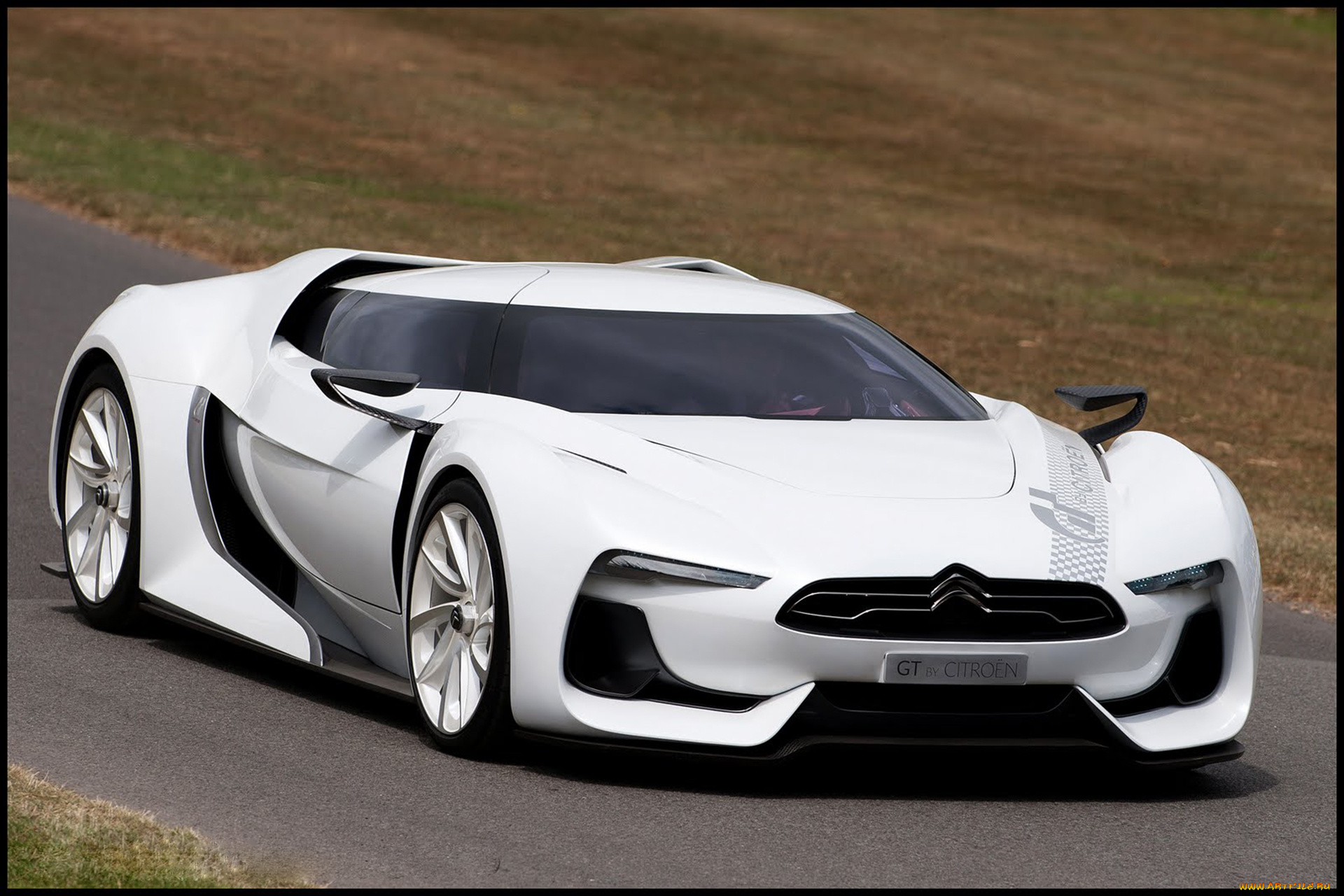 citroen, gt, sporty, futuristic, concept, автомобили, citroen, ds, sporty, futuristic, gt, белый, concept, трасса