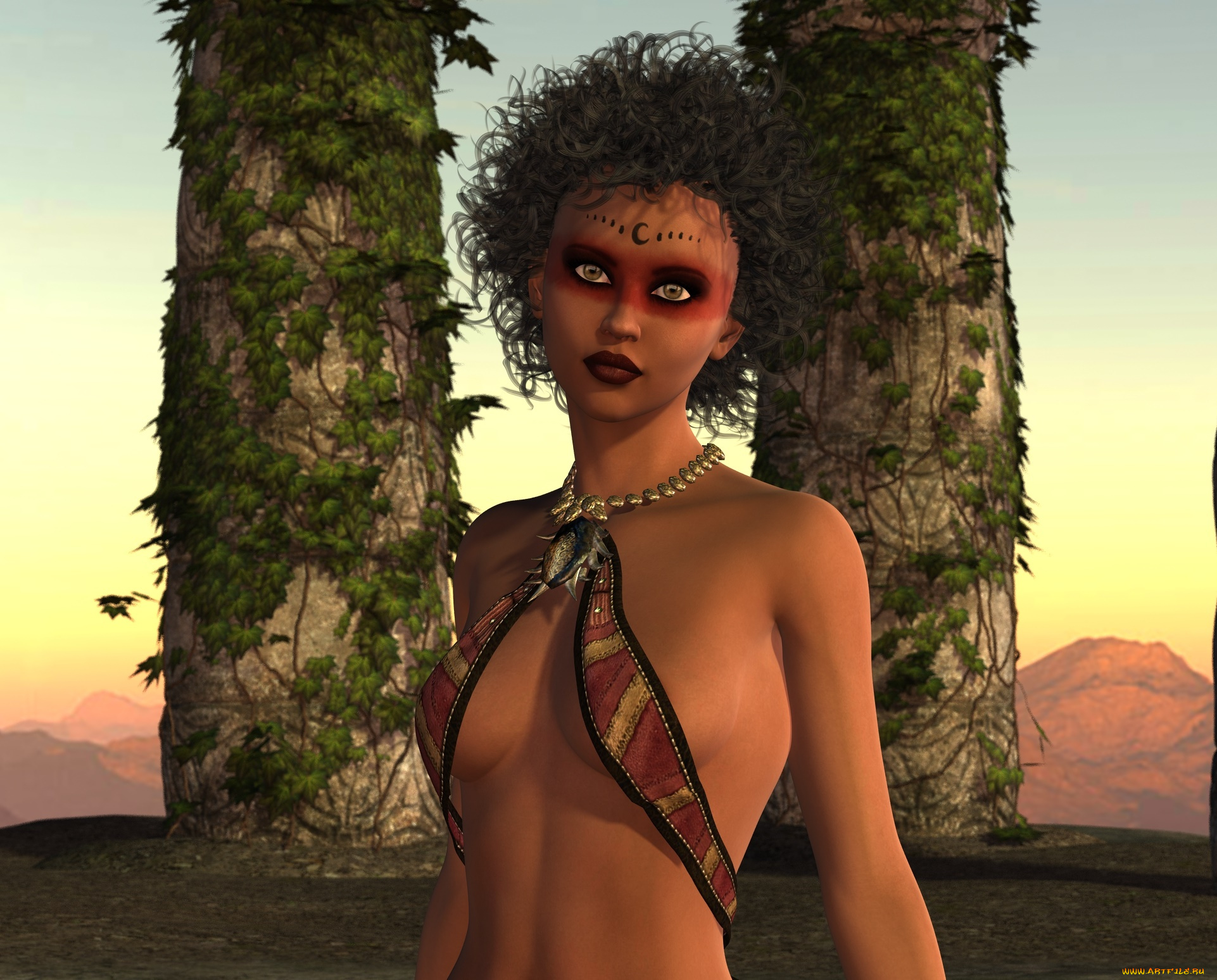 3д, графика, люди, , people, фон, взгляд, девушка