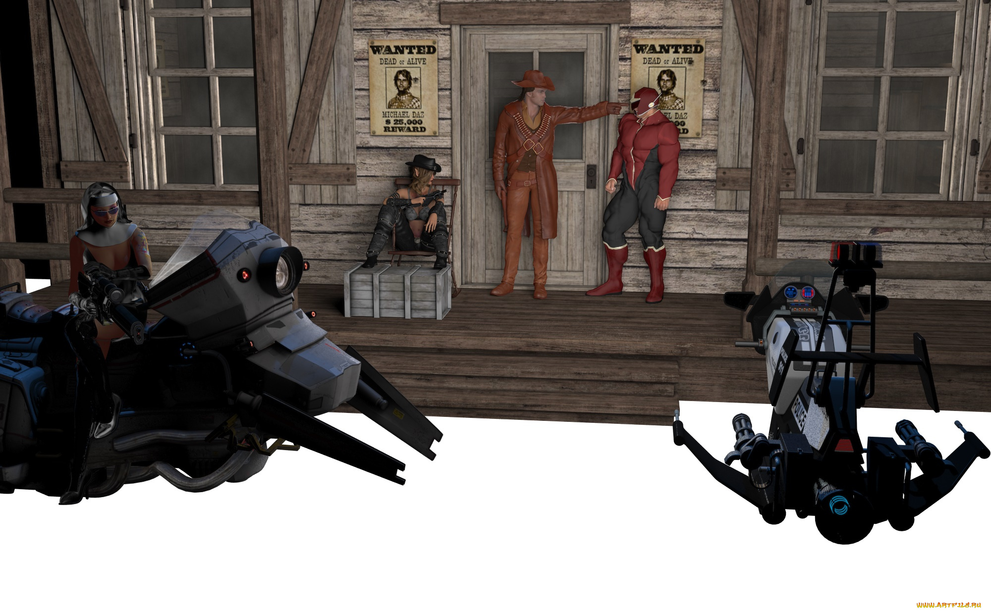 3д, графика, фантазия, , fantasy, люди