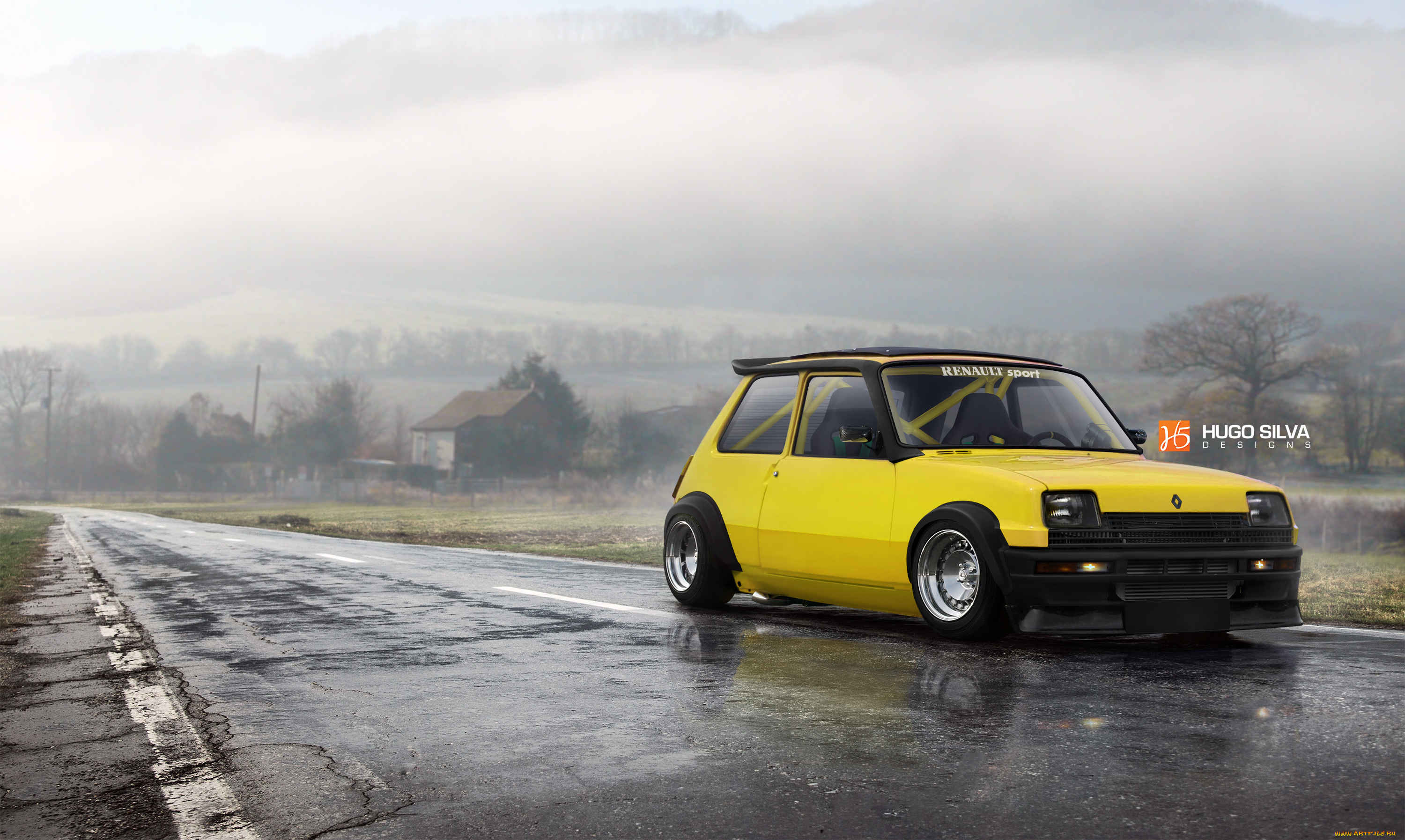 автомобили, виртуальный, тюнинг, renault