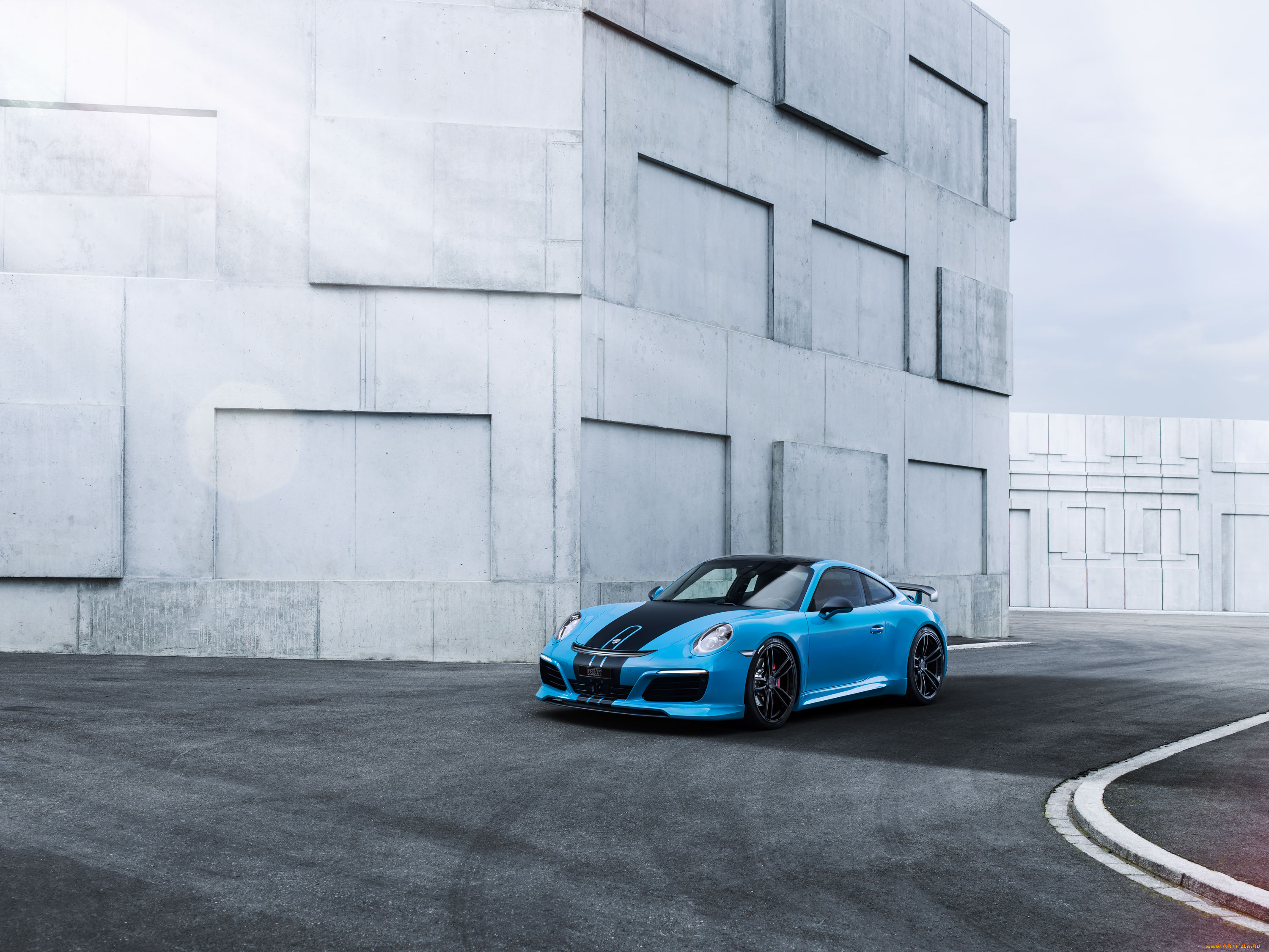 автомобили, porsche, carrera, 911, techart, 2016г, 991, coupe, 4s