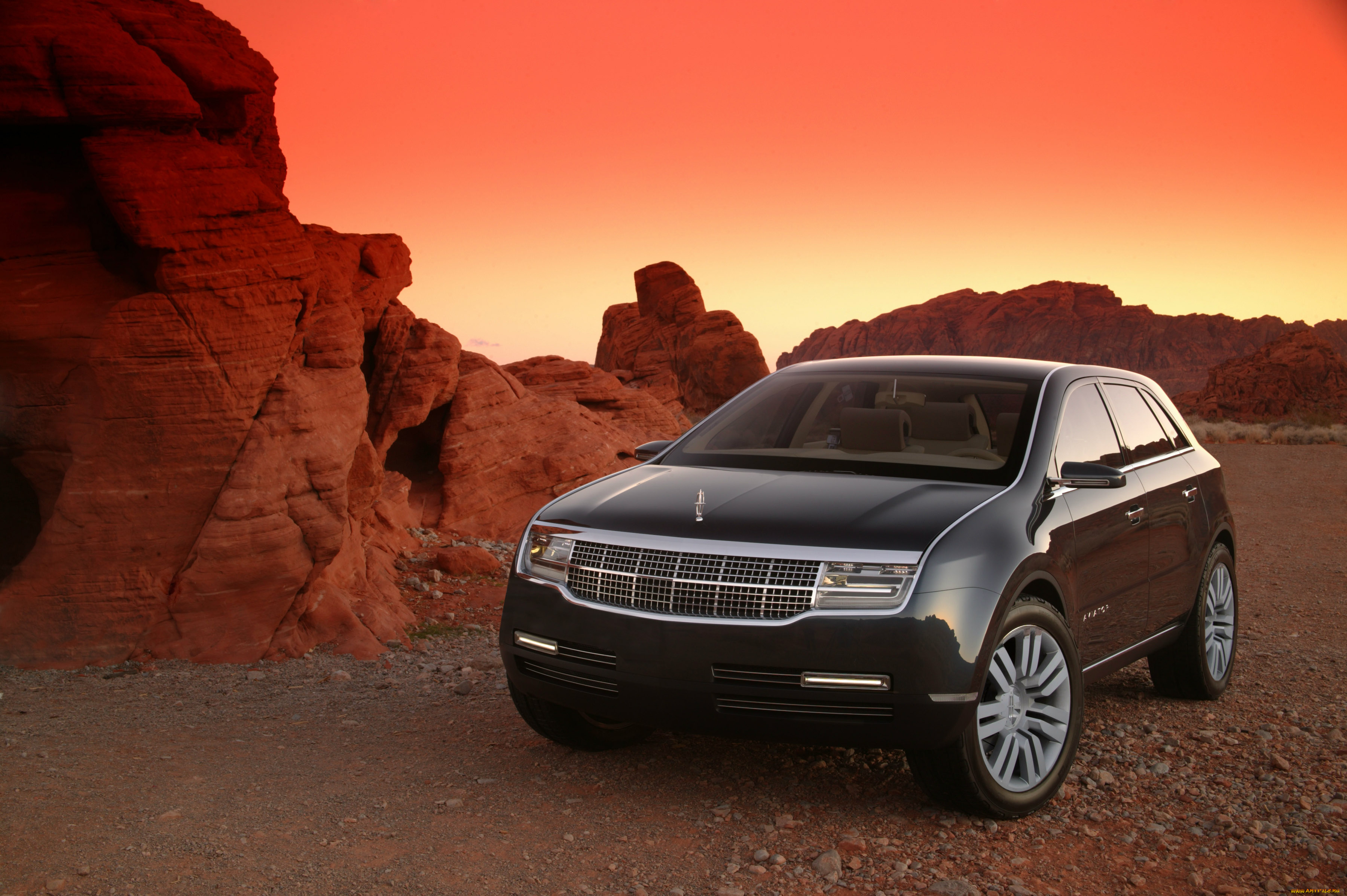 lincoln, aviator, concept, автомобили, lincoln, aviator, горы, concept, crossover, car