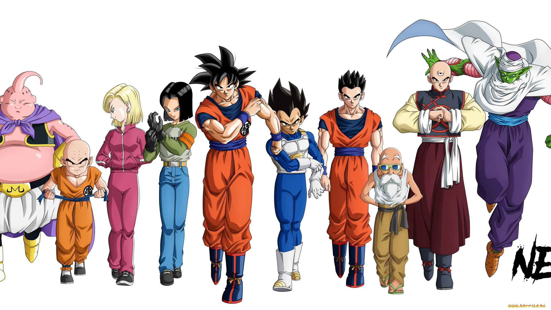 аниме, dragon, ball, персонажи