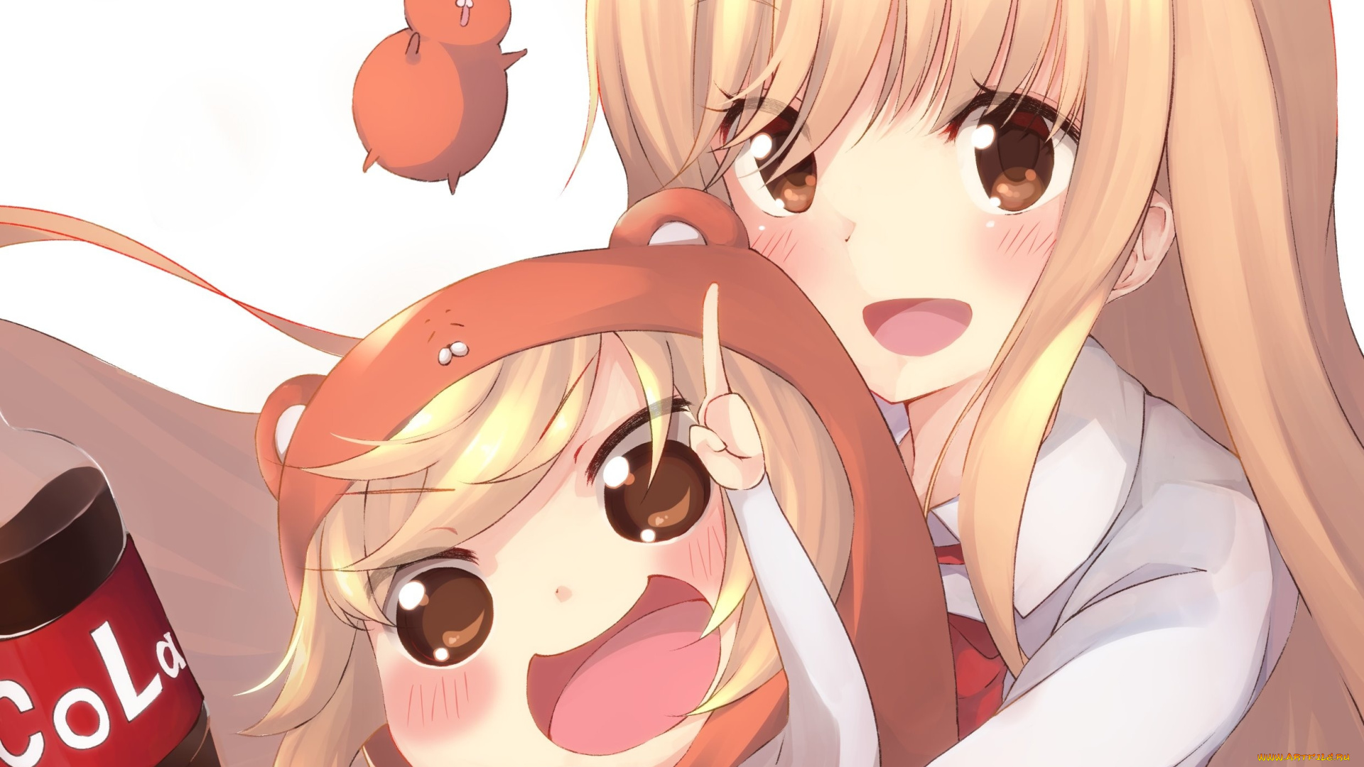 аниме, himouto, umaru-chan, фон, взгляд, девушки