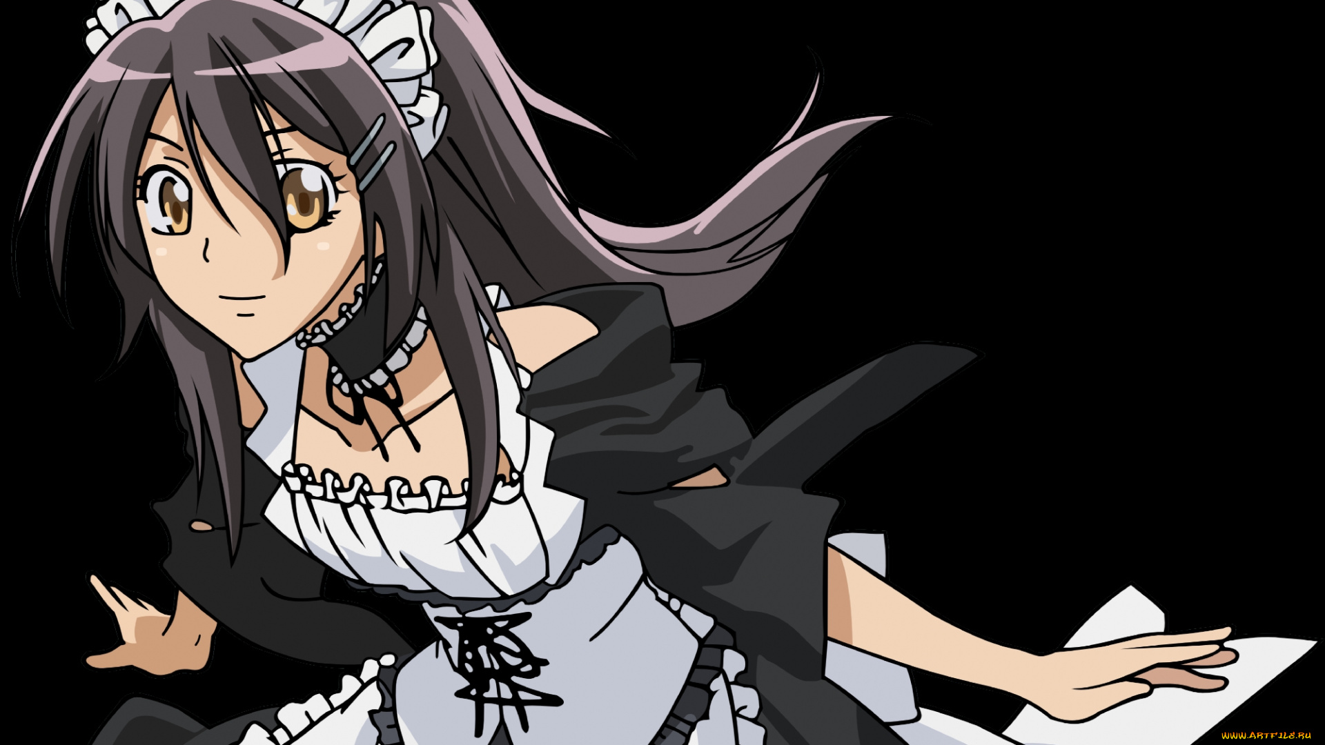 аниме, kaichou, wa, maid-sama, девушка