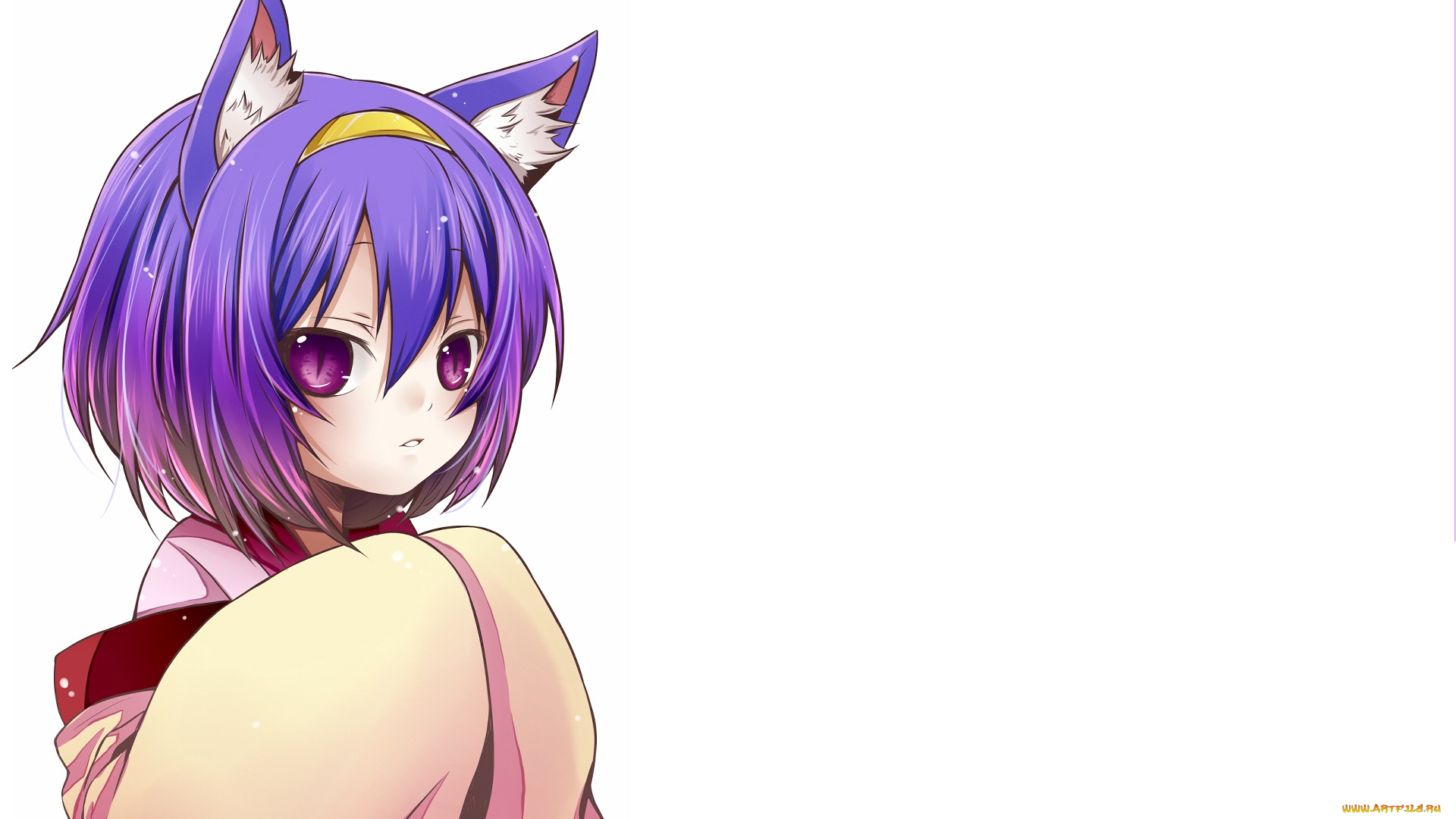 аниме, no, game, no, life, фон, взгляд, девушка