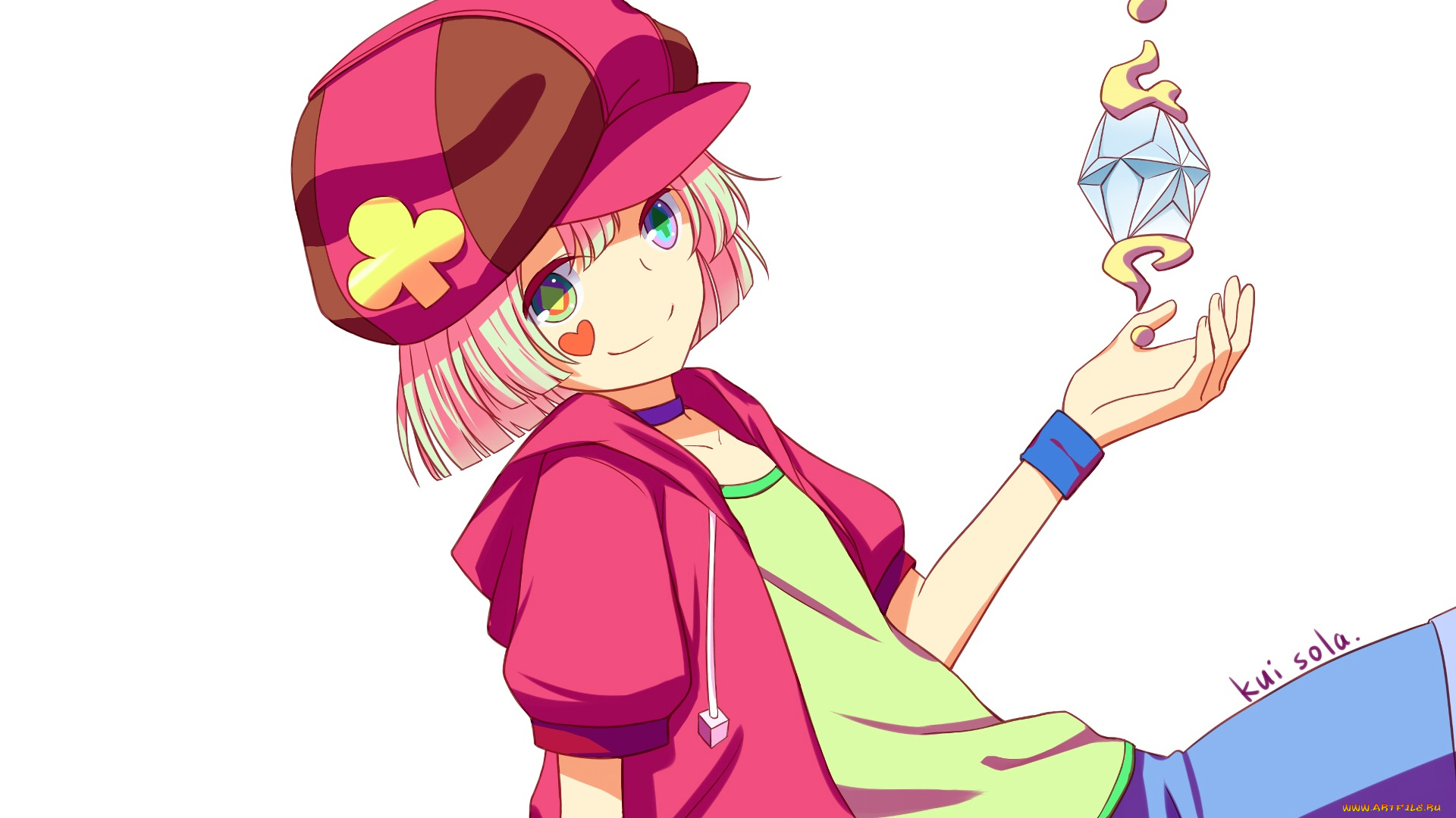 аниме, no, game, no, life, взгляд, девушка, фон