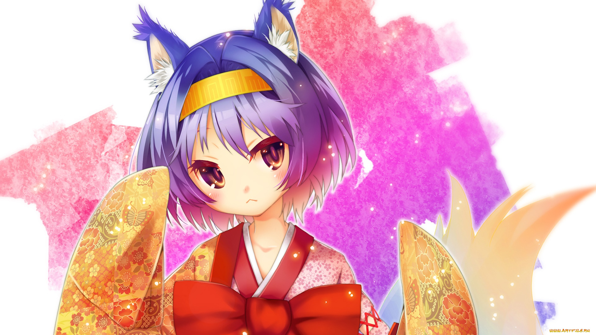 аниме, no, game, no, life, взгляд, фон, девушка