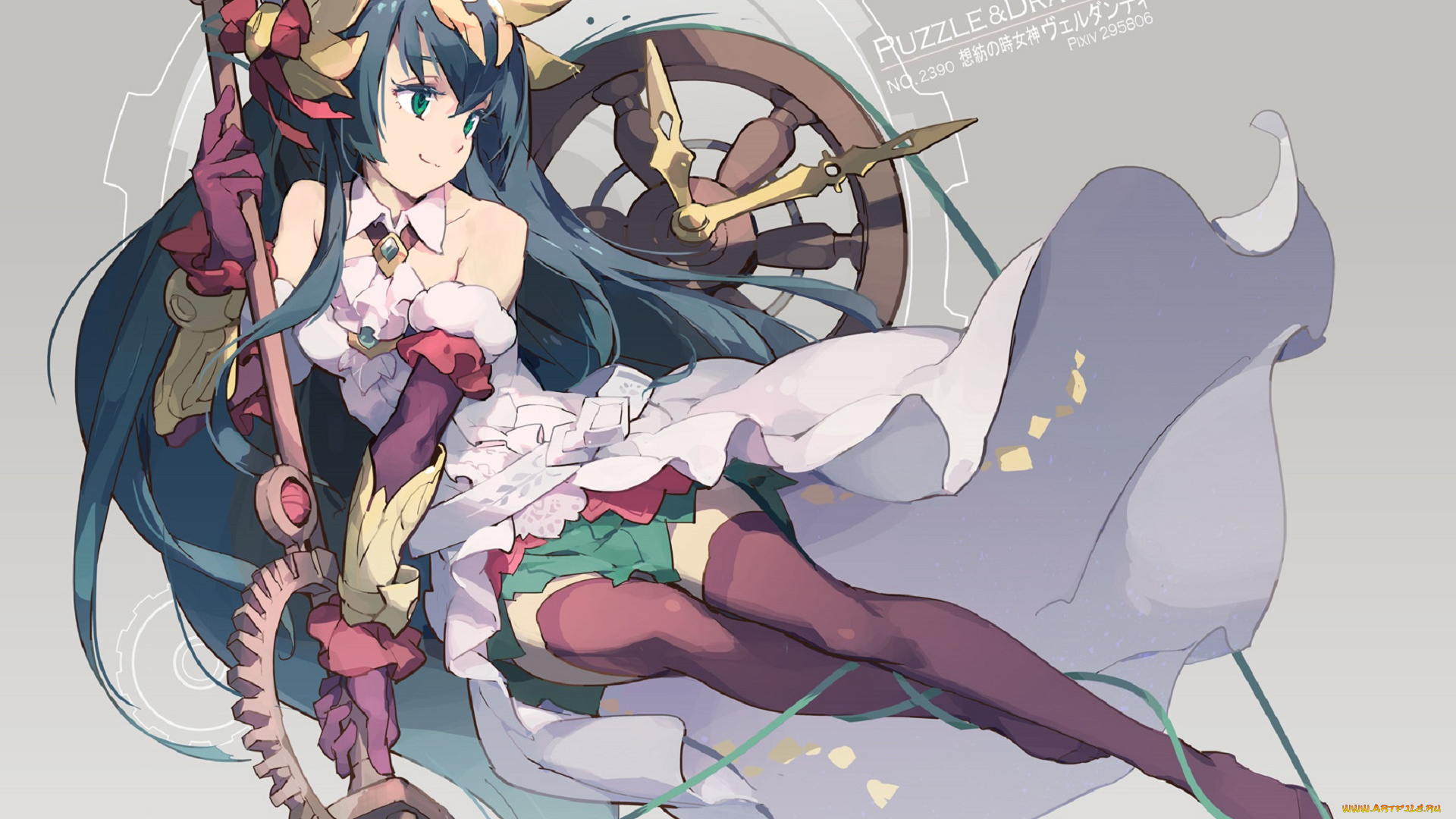 аниме, puzzle, &, dragons, puzzle, dragons