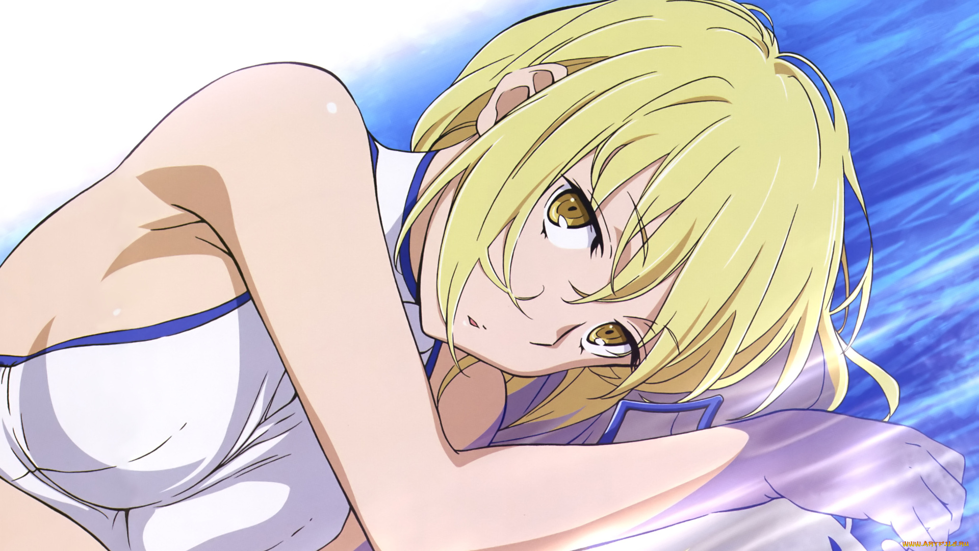 аниме, unknown, , другое, фон, взгляд, девушка