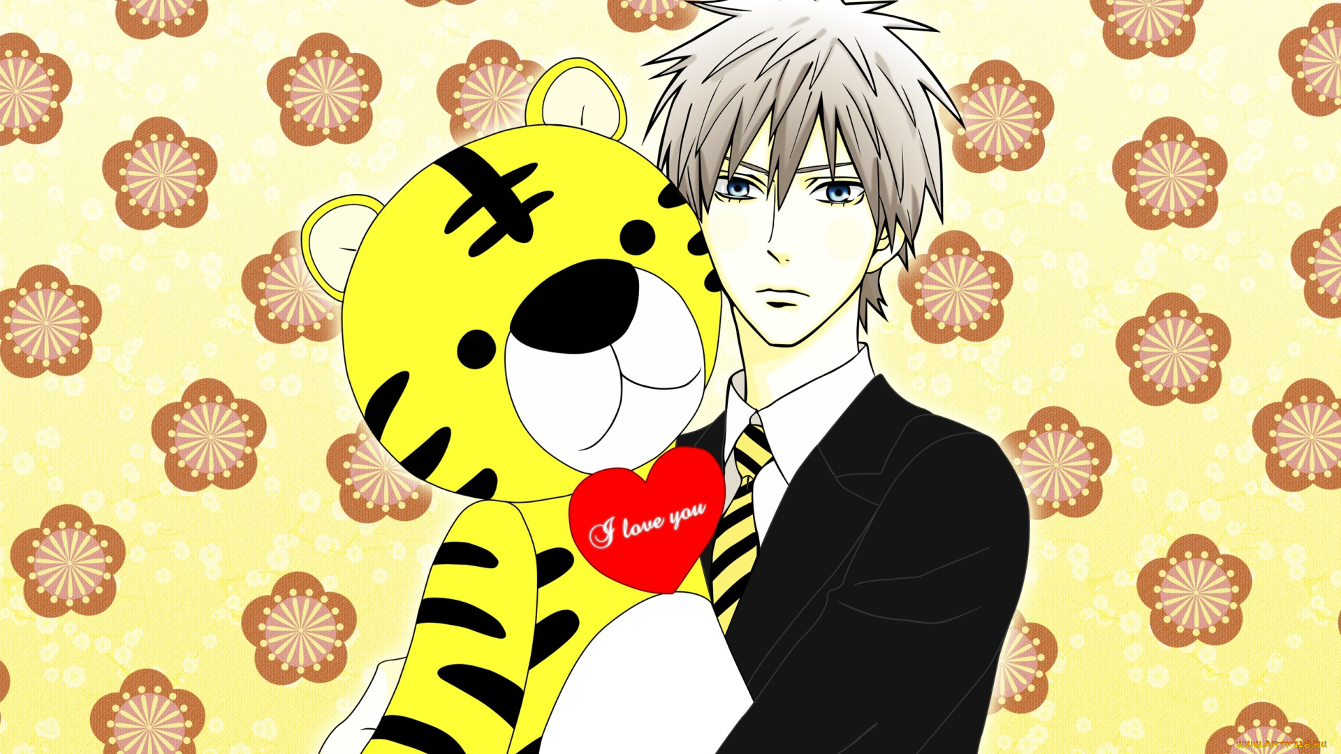 аниме, unknown, , другое, парень, фон, взгляд