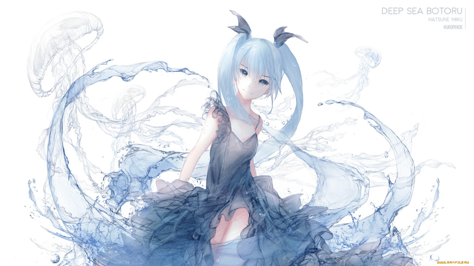 аниме, vocaloid, hatsune, miku