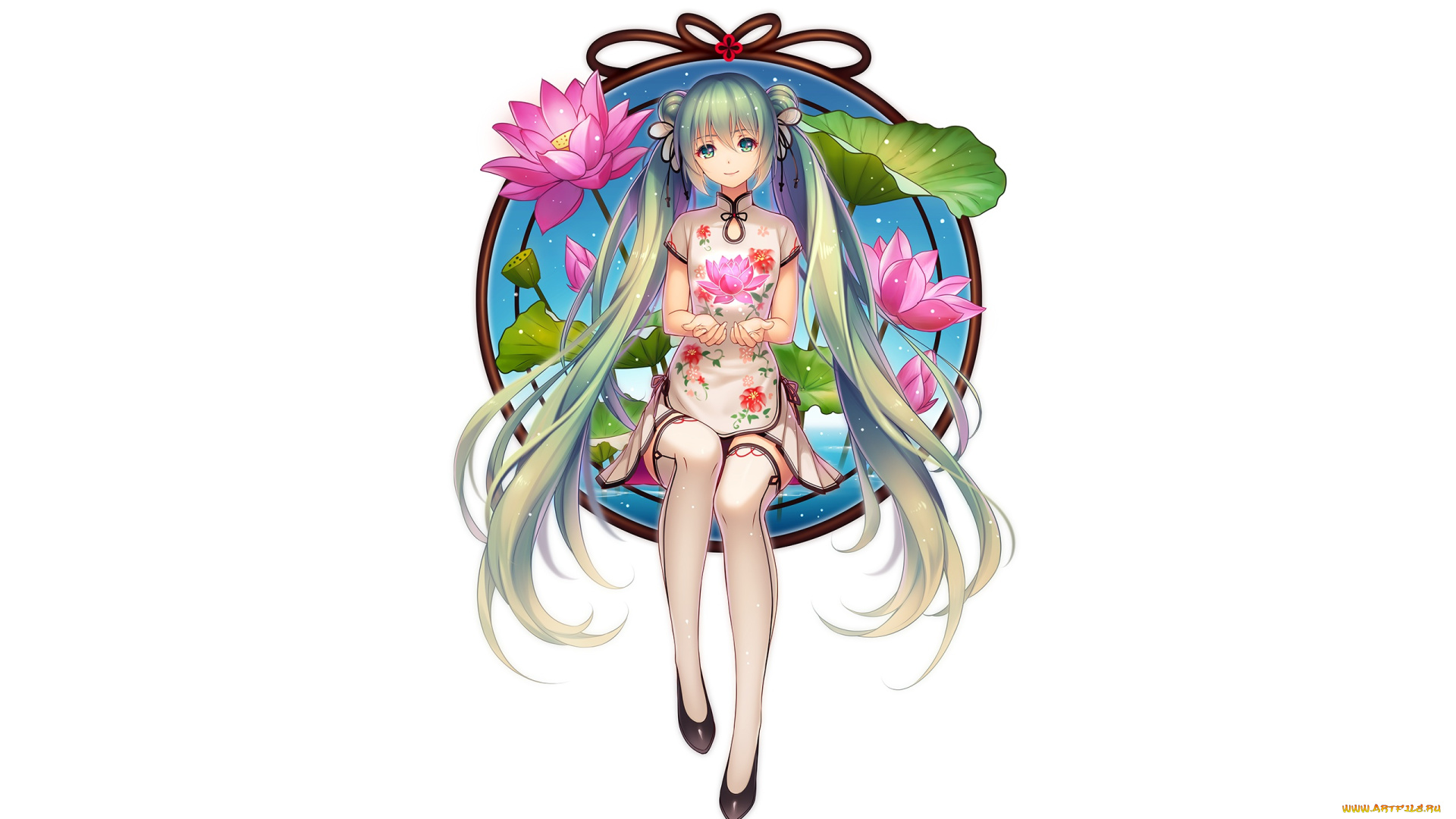 аниме, vocaloid, hatsune, miku