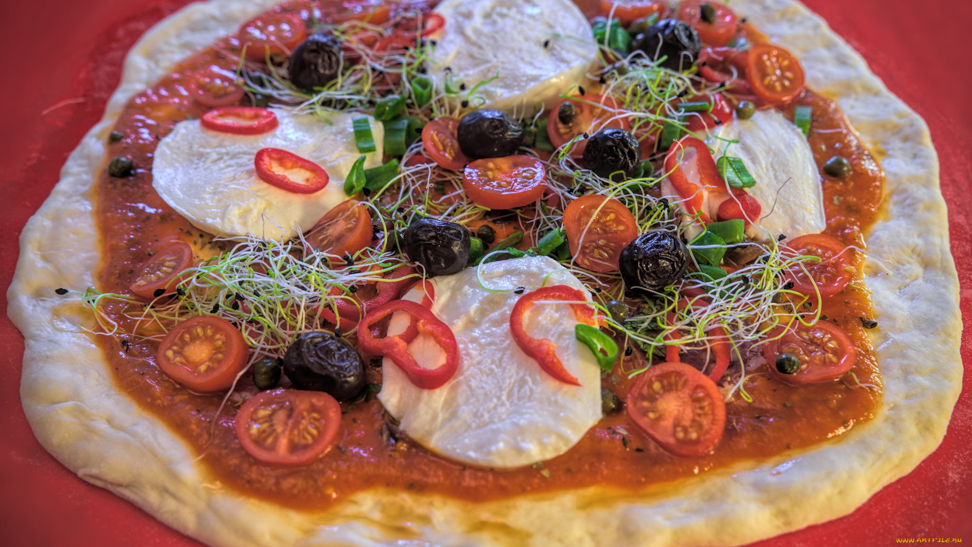 еда, пицца, снедь