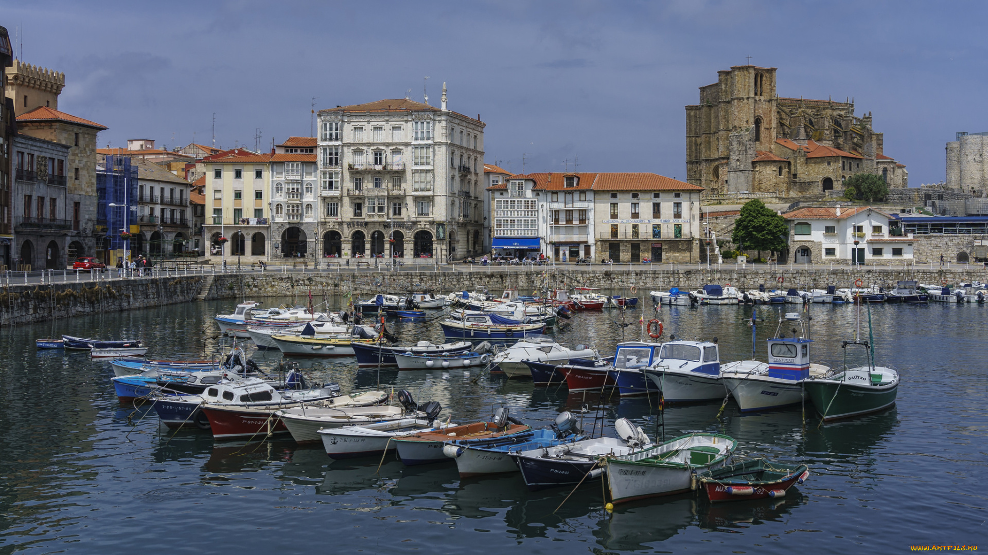 корабли, разные, вместе, гавань