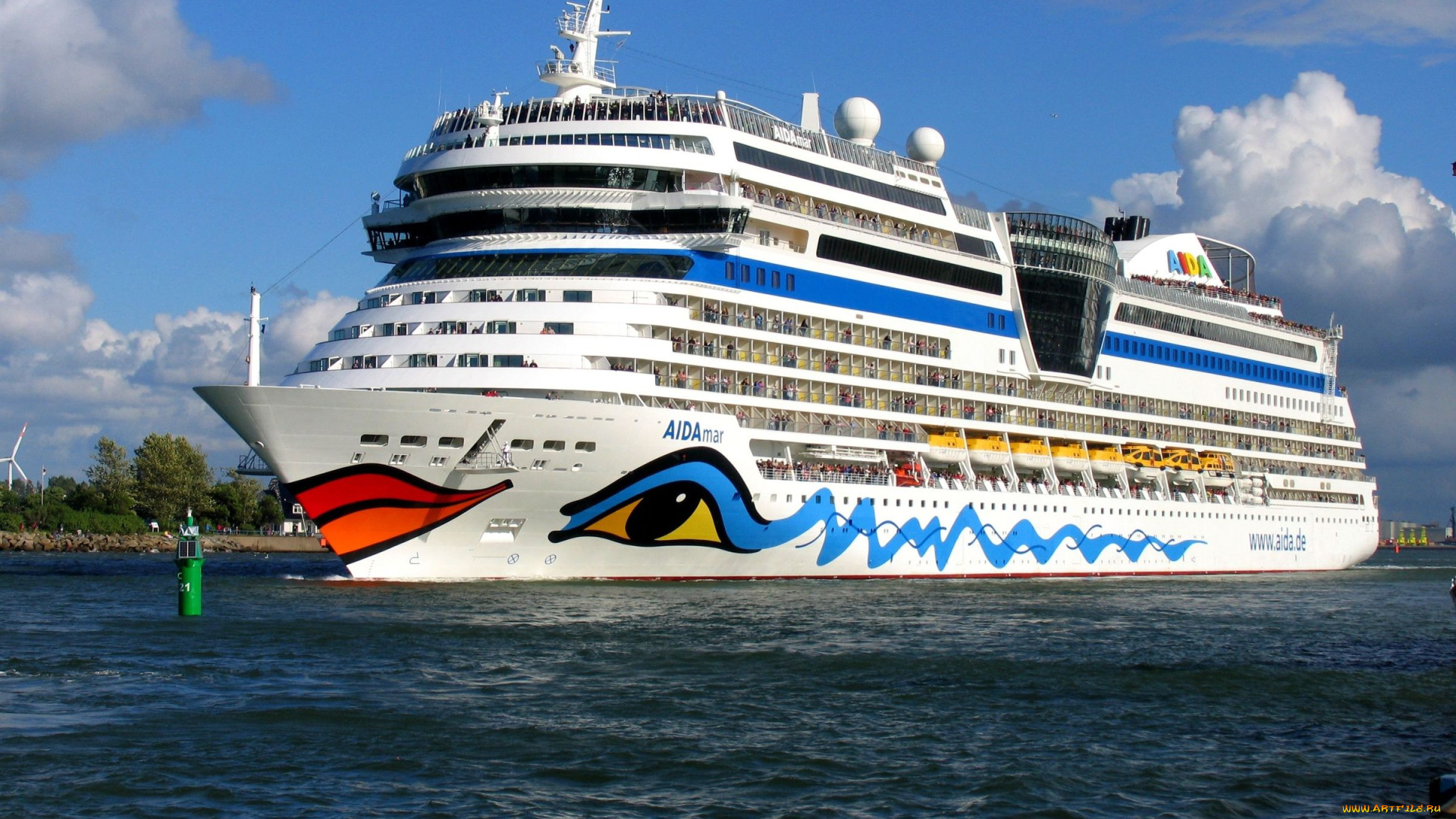 лайнер, корабли, лайнеры, круиз