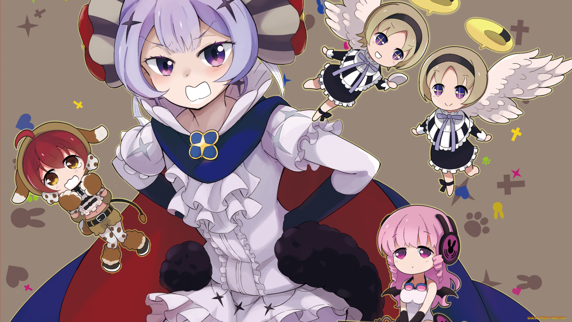 mahou, shoujo, madoka, magika, аниме, девушка, взгляд, фон