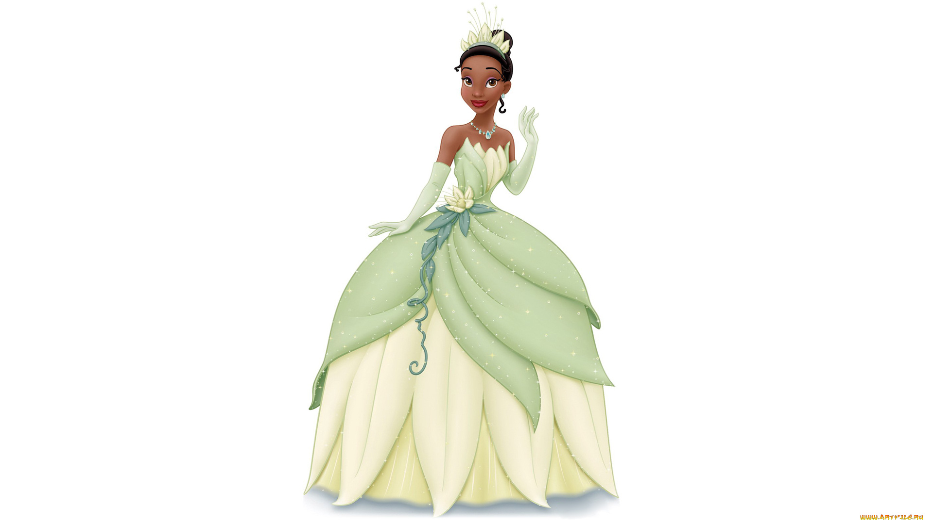 мультфильмы, the, princess, and, the, frog, персонаж