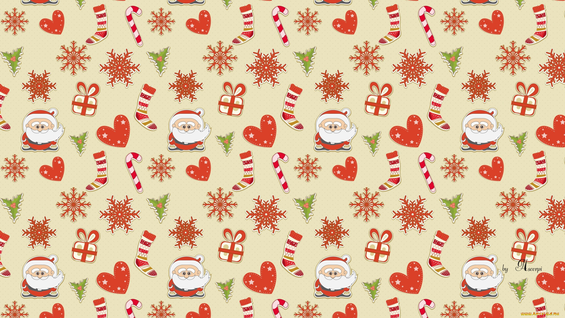 праздничные, векторная, графика, , новый, год, снежинки, дед, мороз