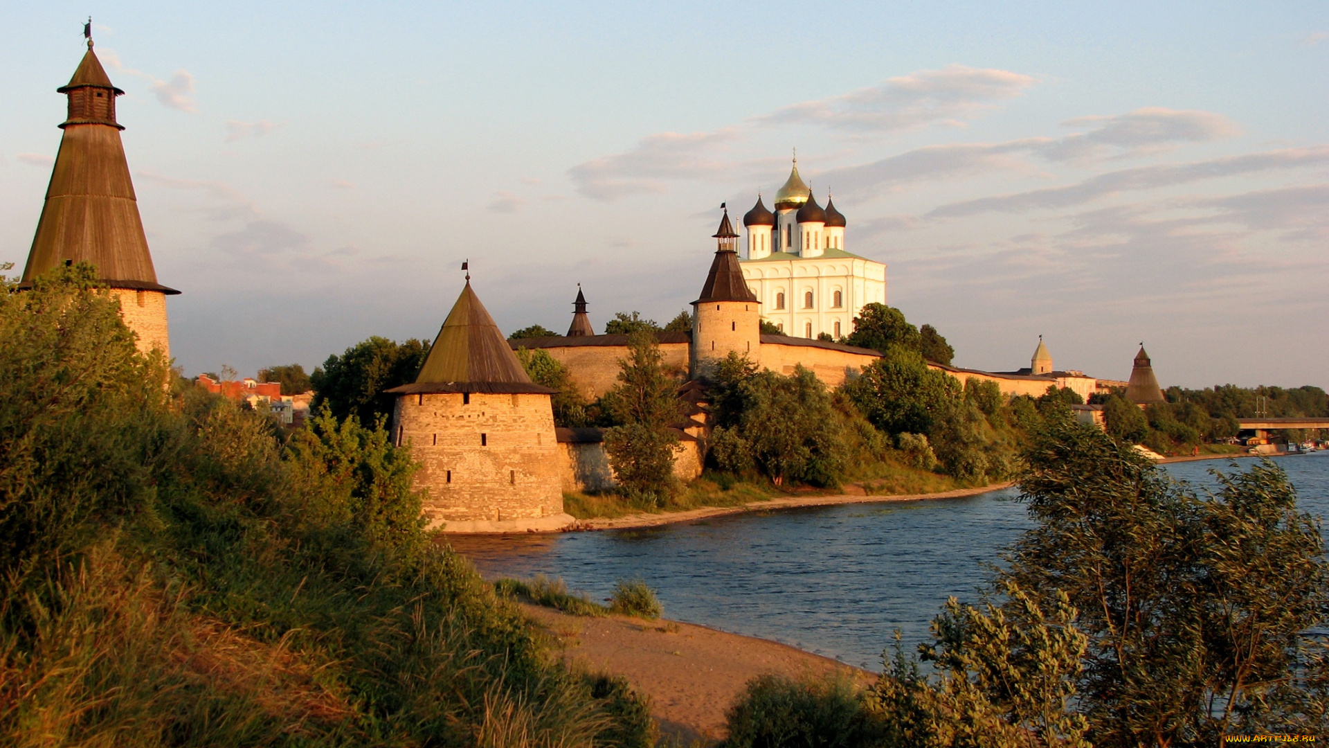 псков, города, -, исторические, , архитектурные, памятники, кремль