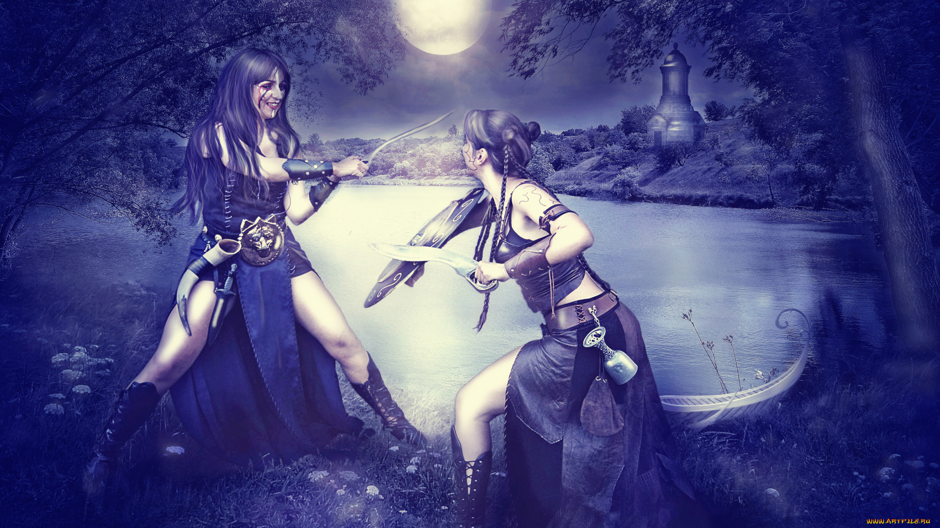 разное, cosplay, , косплей, фон, девушки, униформа, бой