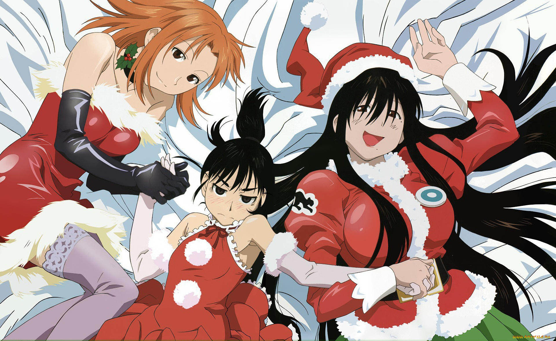 аниме, unknown, , другое, фон, взгляд, девушки