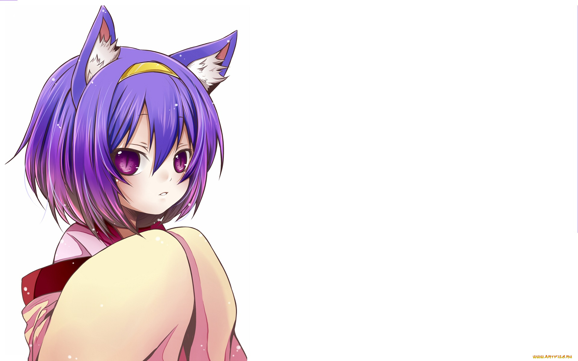 аниме, no, game, no, life, фон, взгляд, девушка