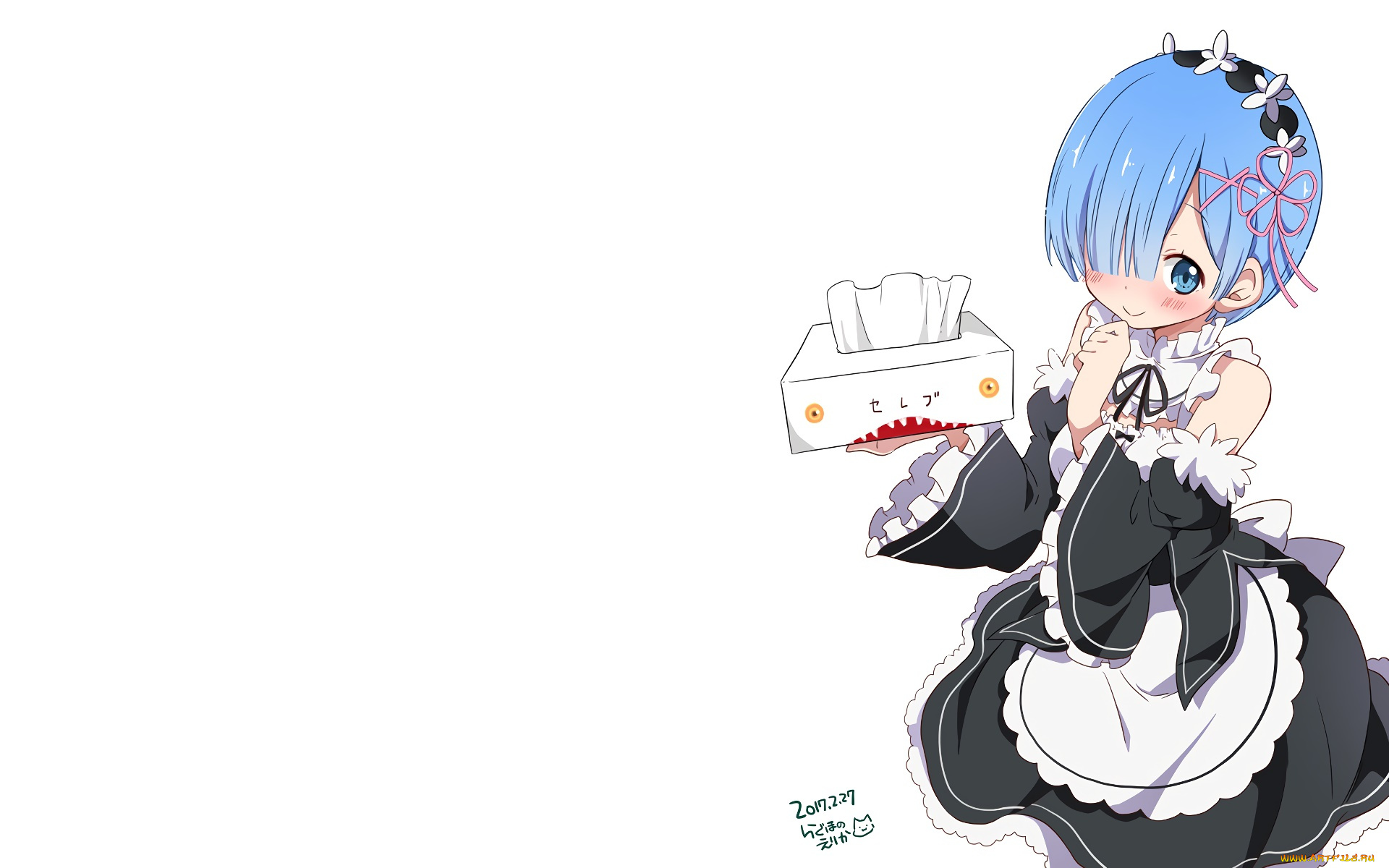 аниме, re, , zero, kara, hajimeru, isekai, seikatsu, фон, взгляд, девушка