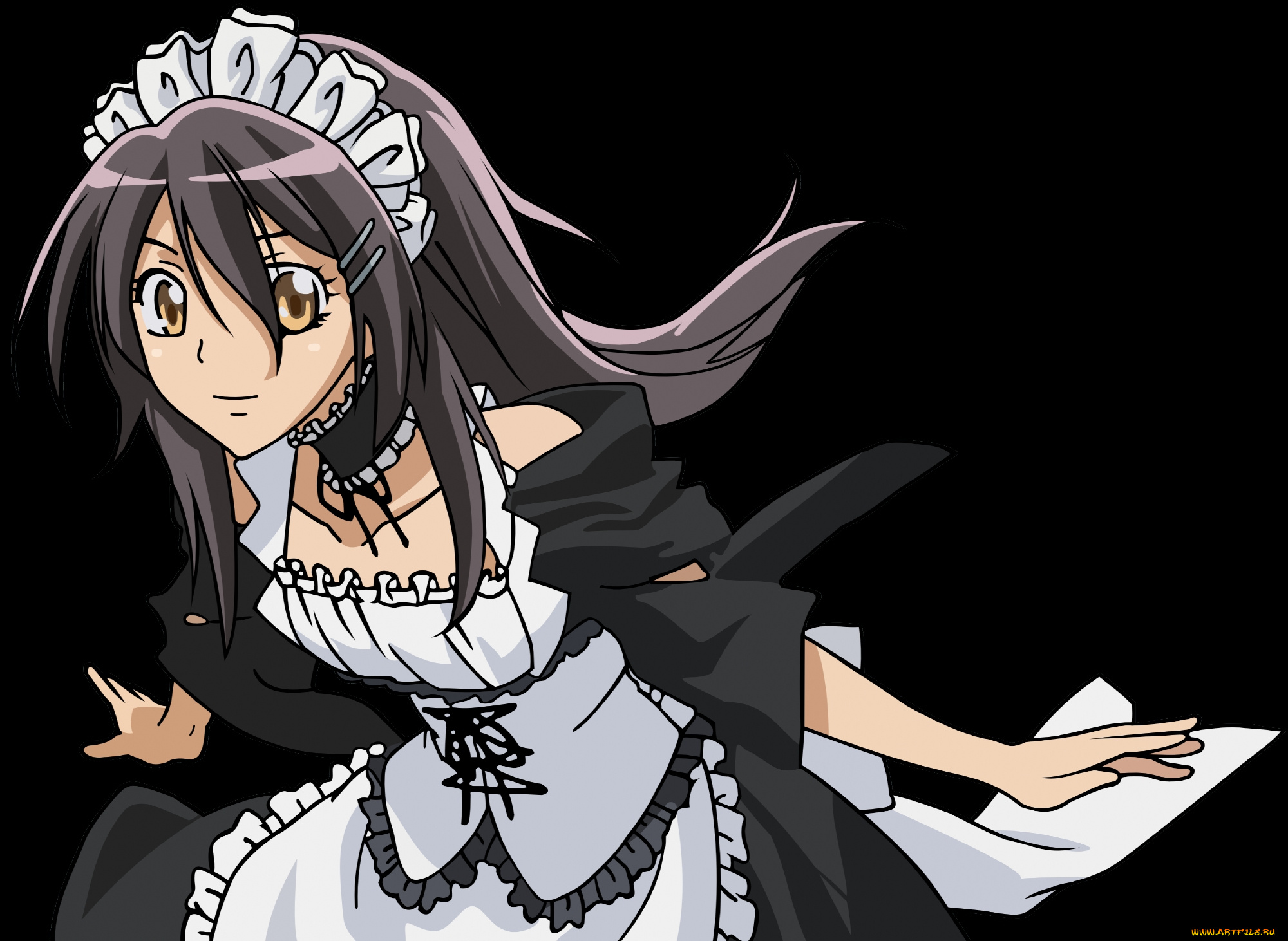 аниме, kaichou, wa, maid-sama, девушка