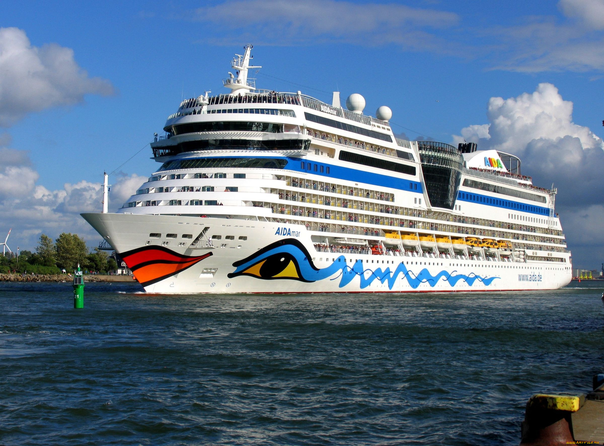 лайнер, корабли, лайнеры, круиз