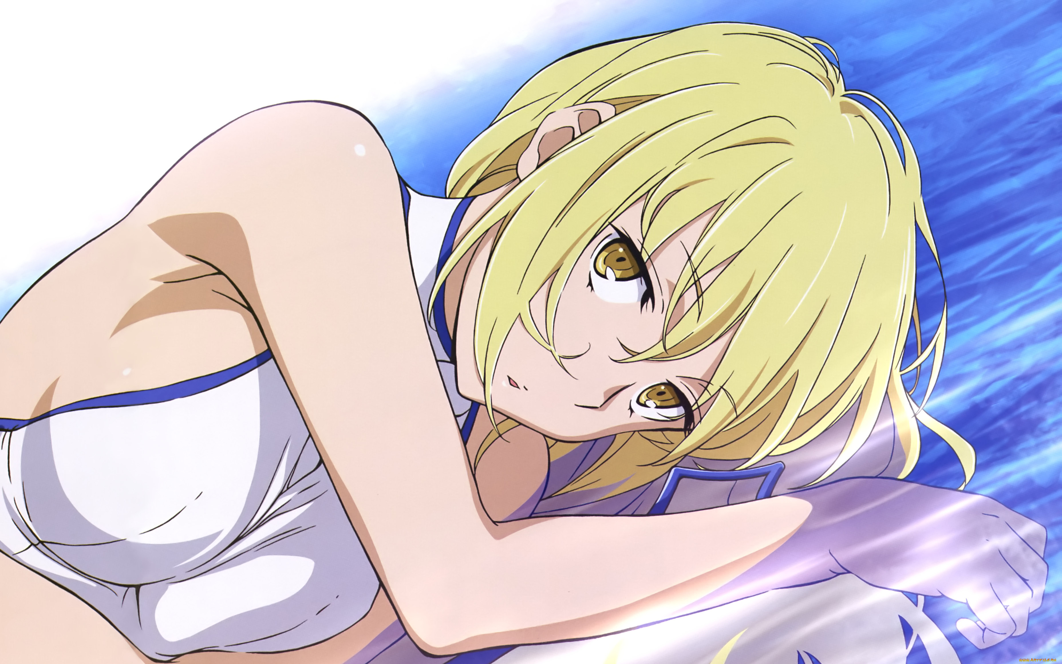 аниме, unknown, , другое, фон, взгляд, девушка