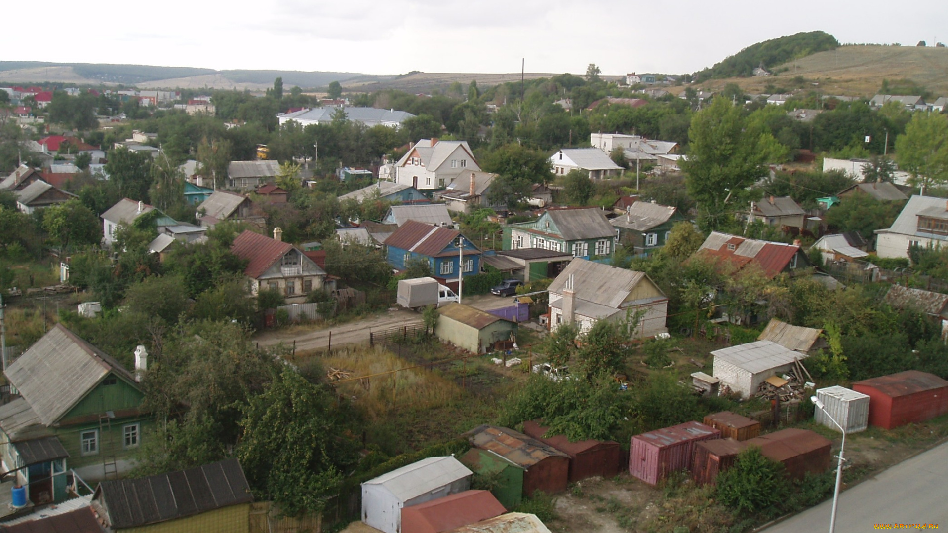 города, -, панорамы, город