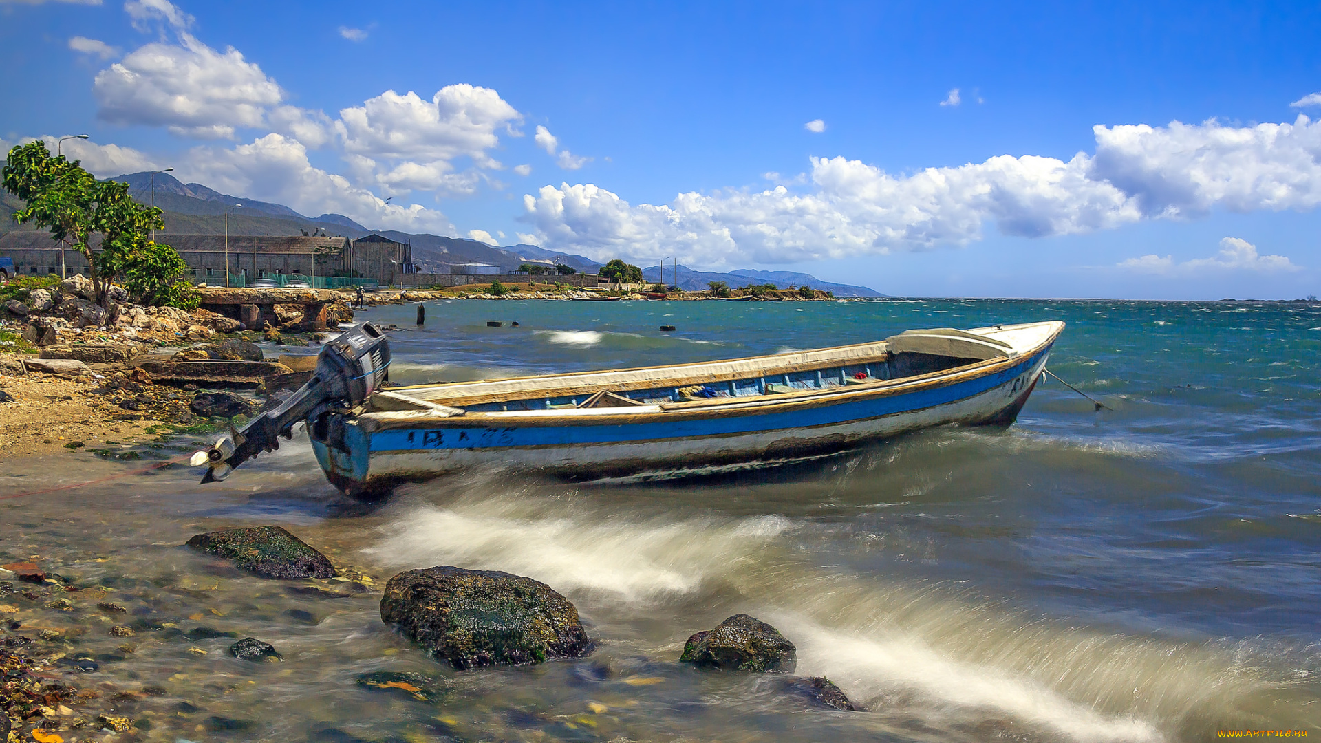 корабли, моторные, лодки, лодка