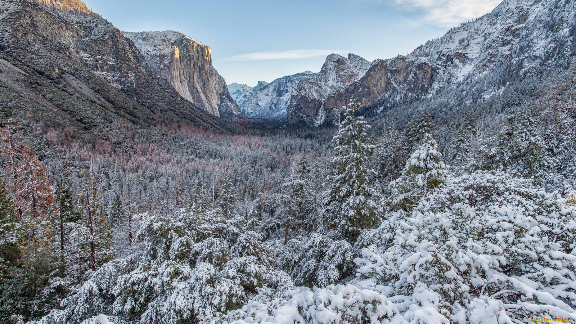 природа, горы, простор