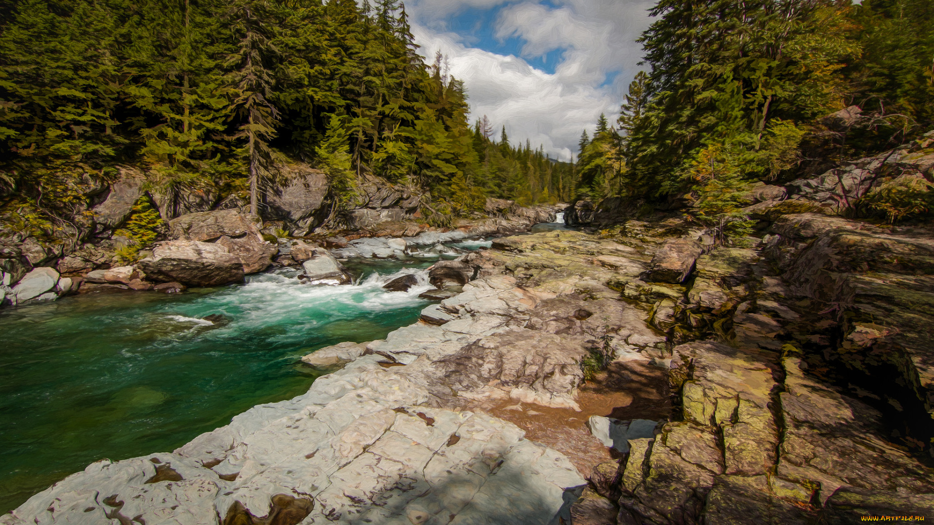 природа, реки, озера, простор